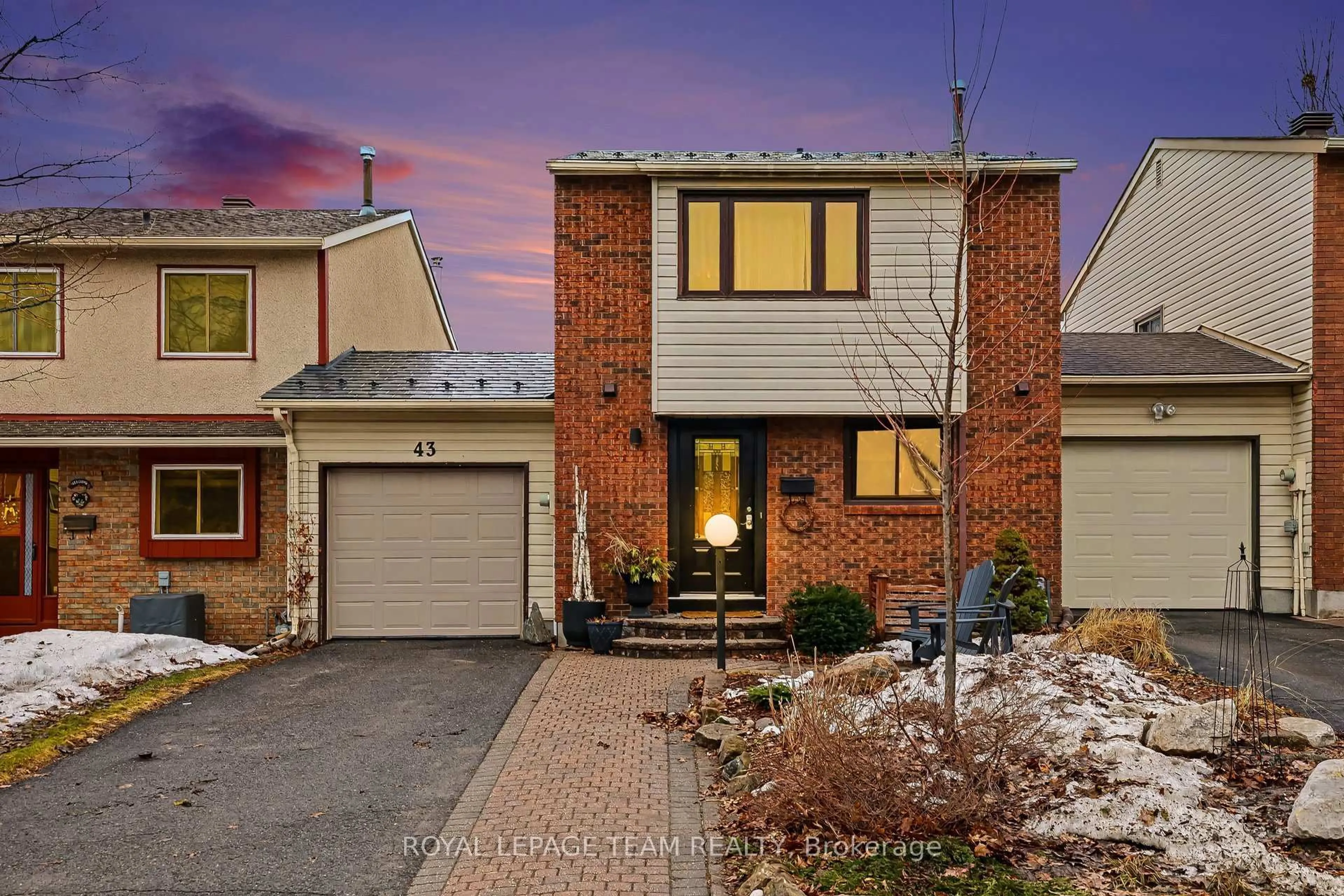 Home with brick exterior material, street for 43 Whelan Dr, Ottawa Ontario K2J 2A3