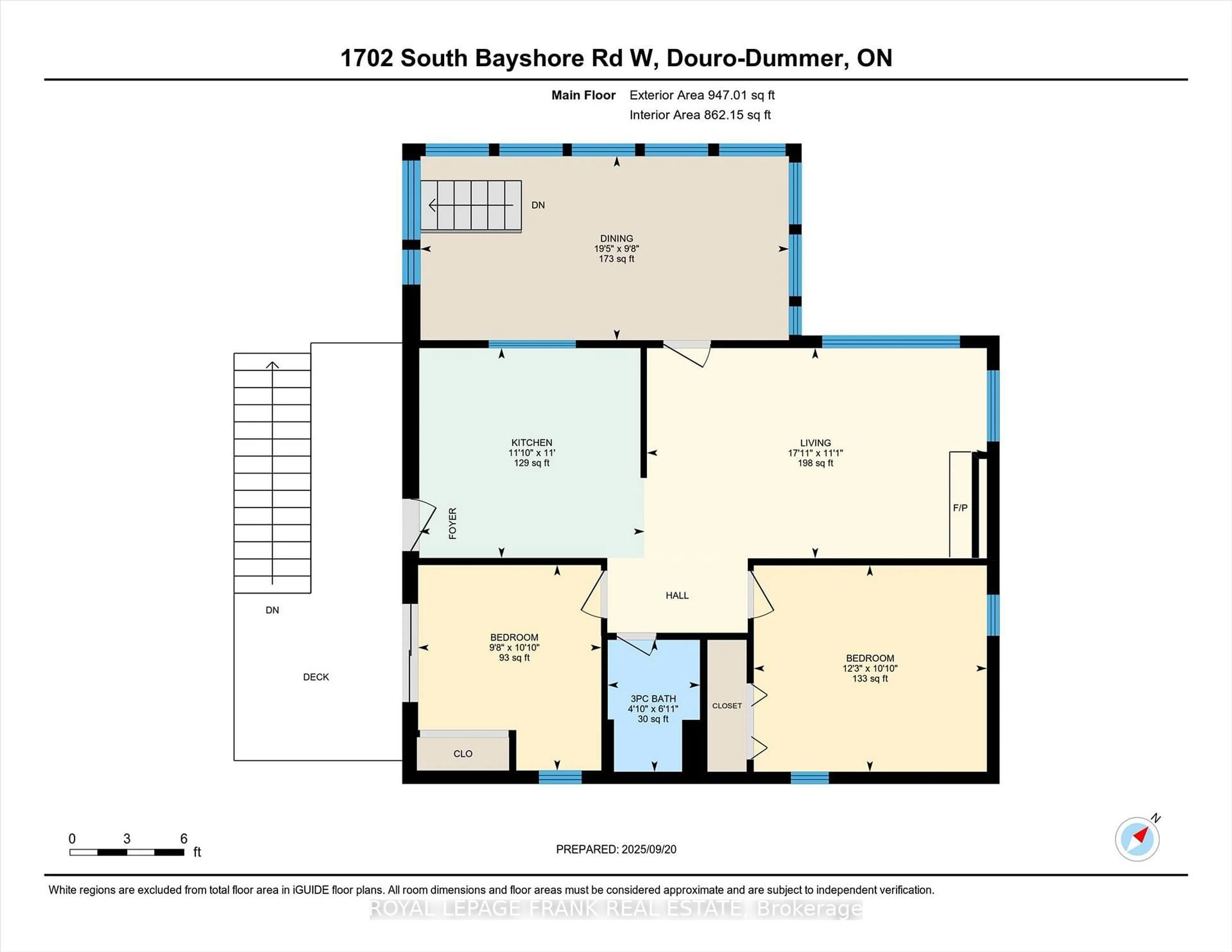 Floor plan for 1702 South Bayshore Rd, Douro-Dummer Ontario K0L 2H0