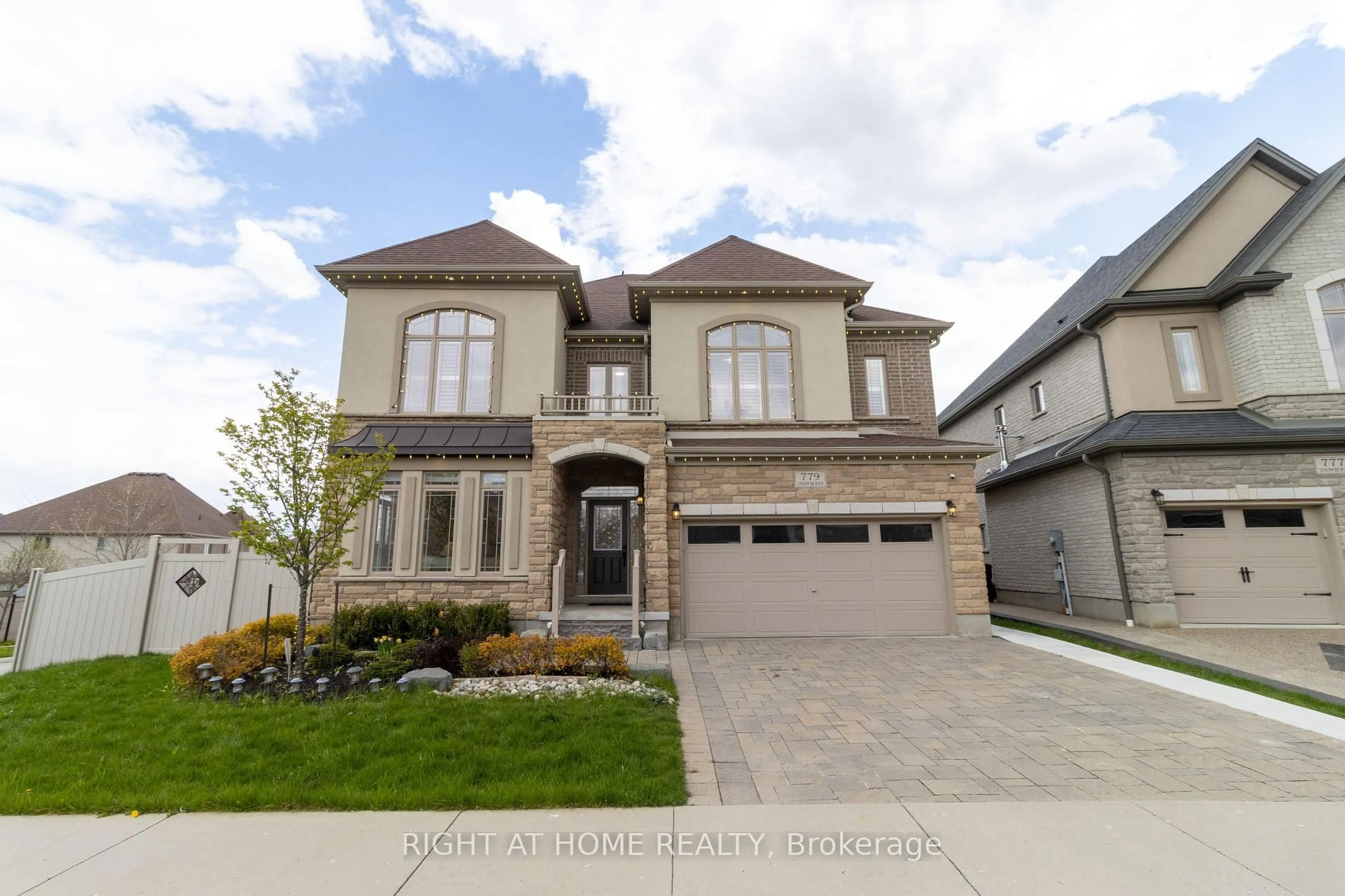 Home with brick exterior material, street for 779 Snowberry Crt, Waterloo Ontario N2V 0E7