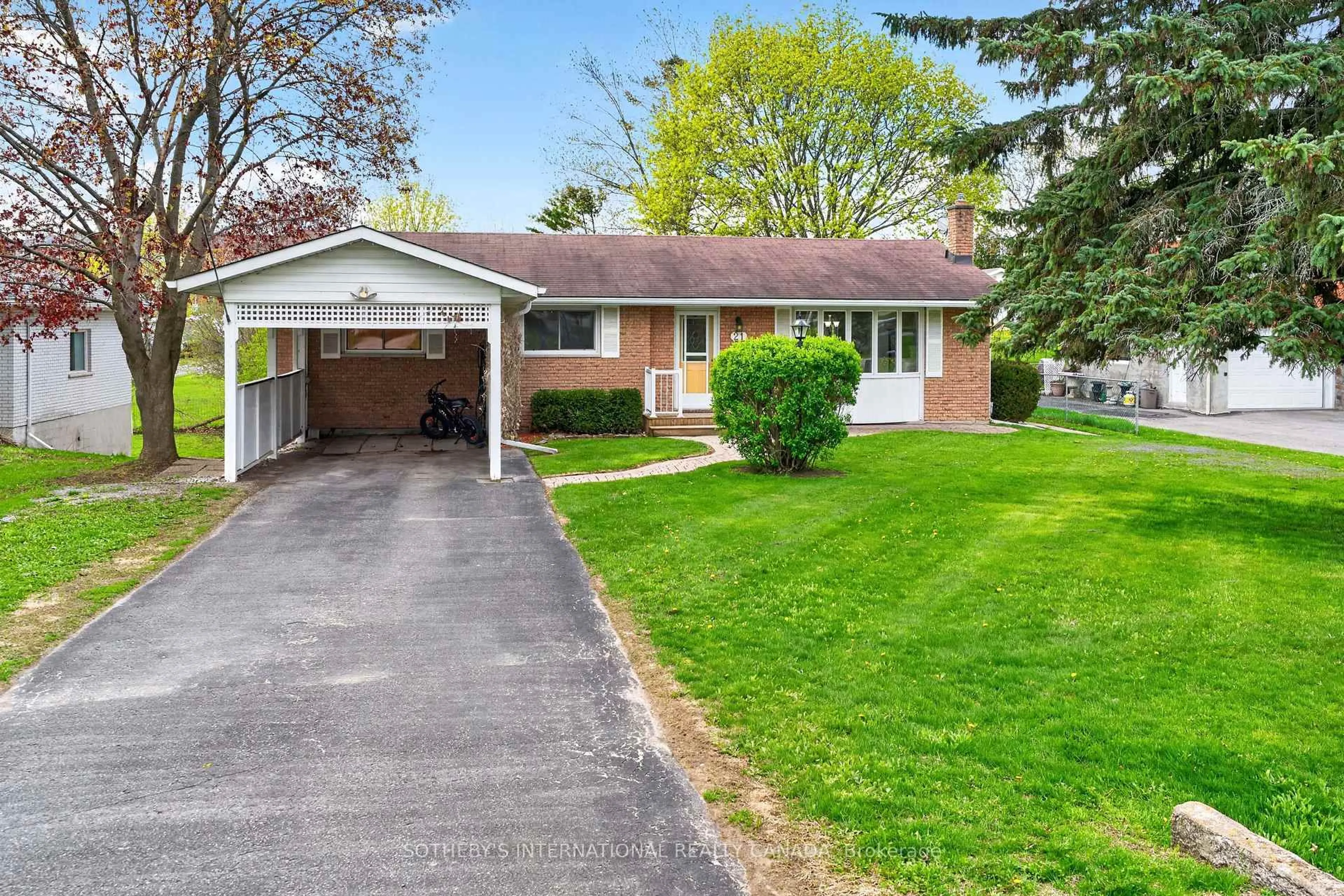 Home with brick exterior material, street for 21 Tanner Rd, Trent Hills Ontario K0L 1L0