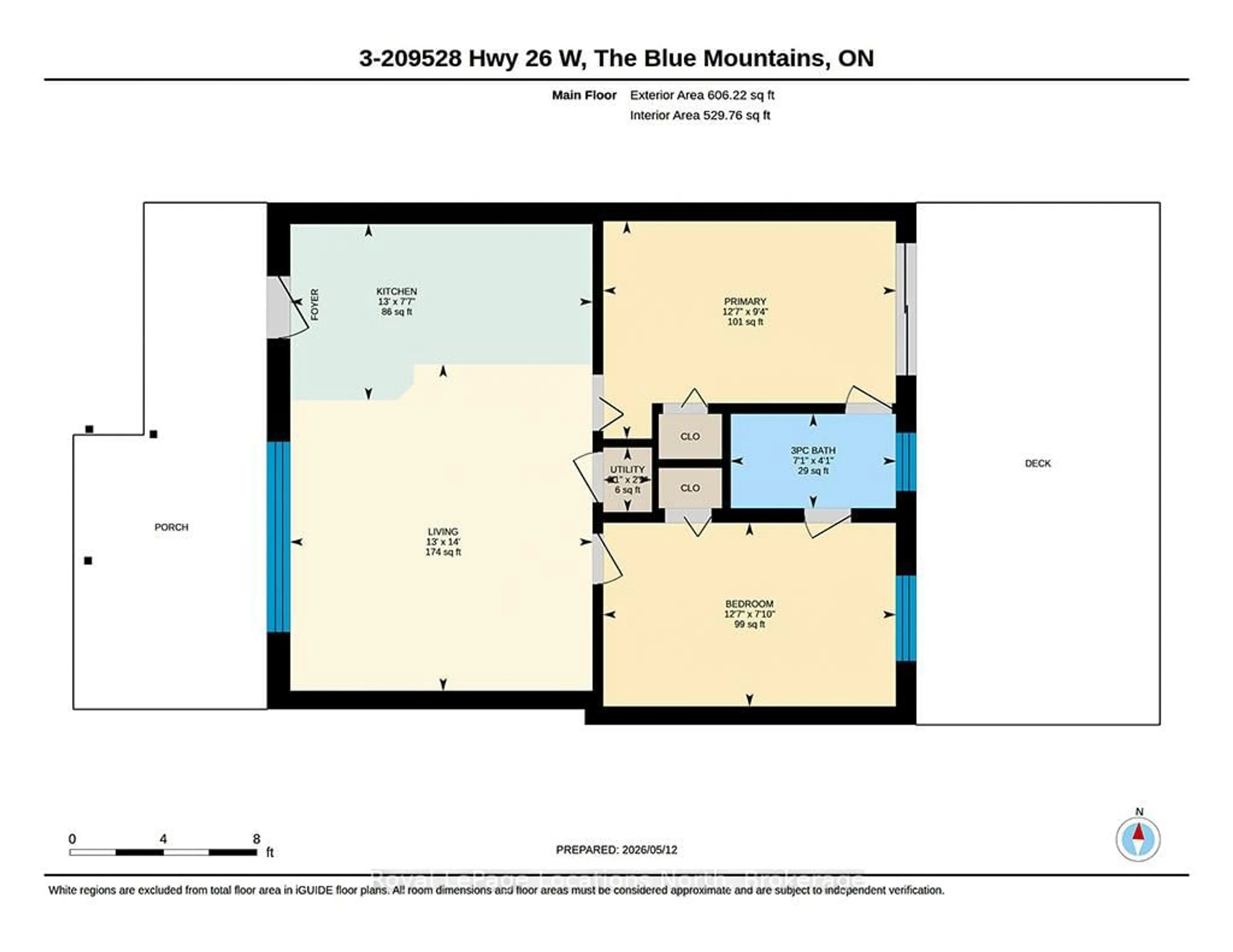 Floor plan for 209528 Highway 26 Highway #3, Blue Mountains Ontario L9Y 0T1