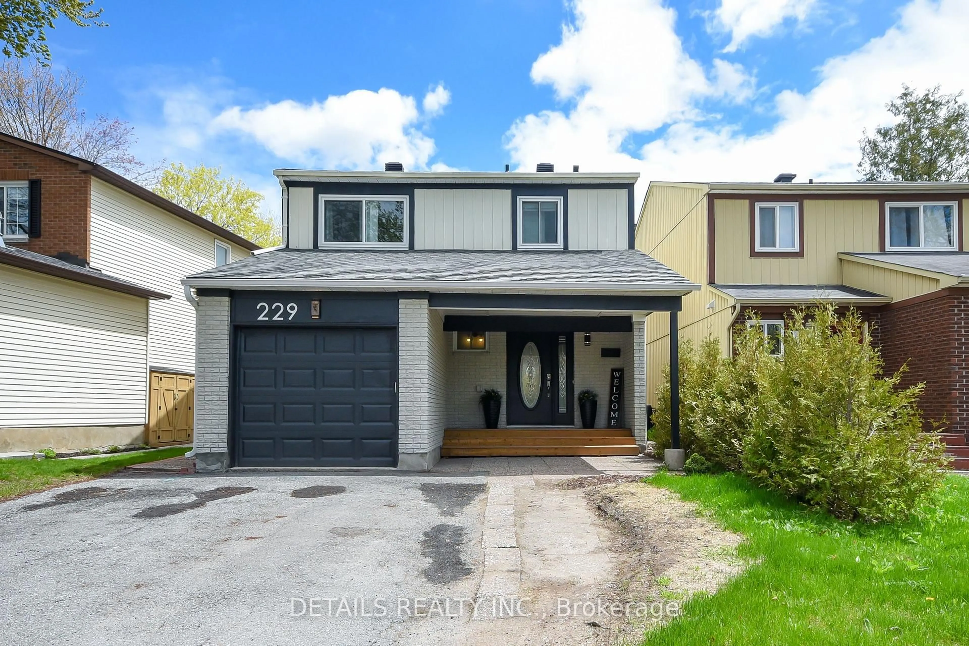 Home with brick exterior material, street for 229 Equestrian Dr, Ottawa Ontario K2M 1A5