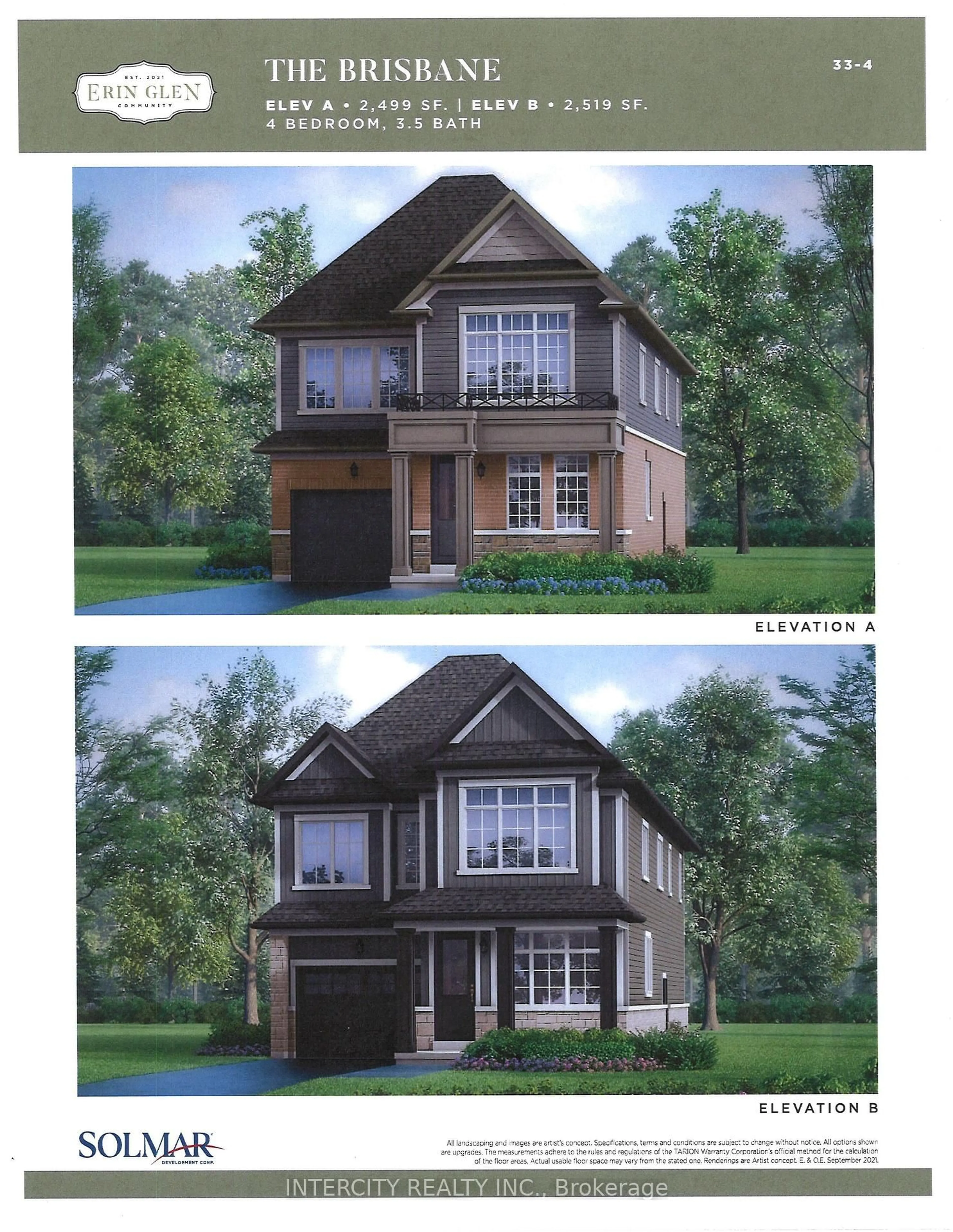 Home with brick exterior material, unknown for 83 McGill Ave, Erin Ontario N0B 1T0