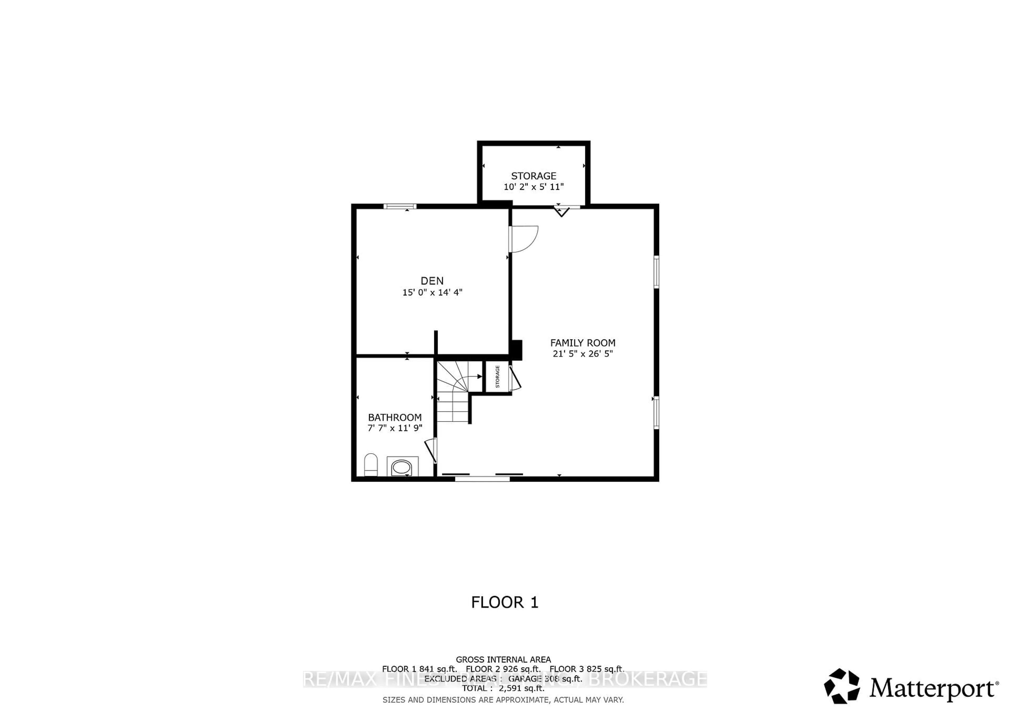 Floor plan for 1263 Longwood Terr, Kingston Ontario K7N 3B9