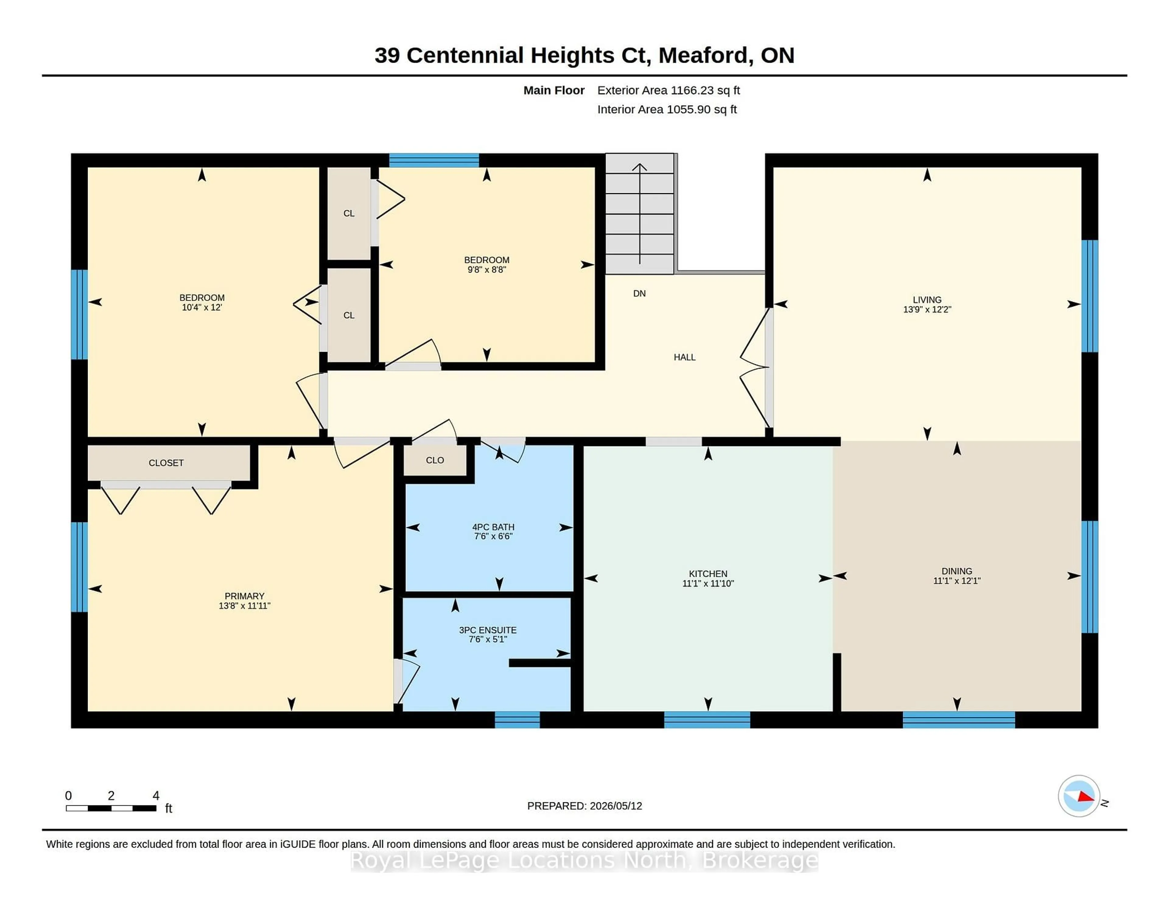 Floor plan for 39 Centennial Heights Crt, Meaford Ontario N4L 1C9