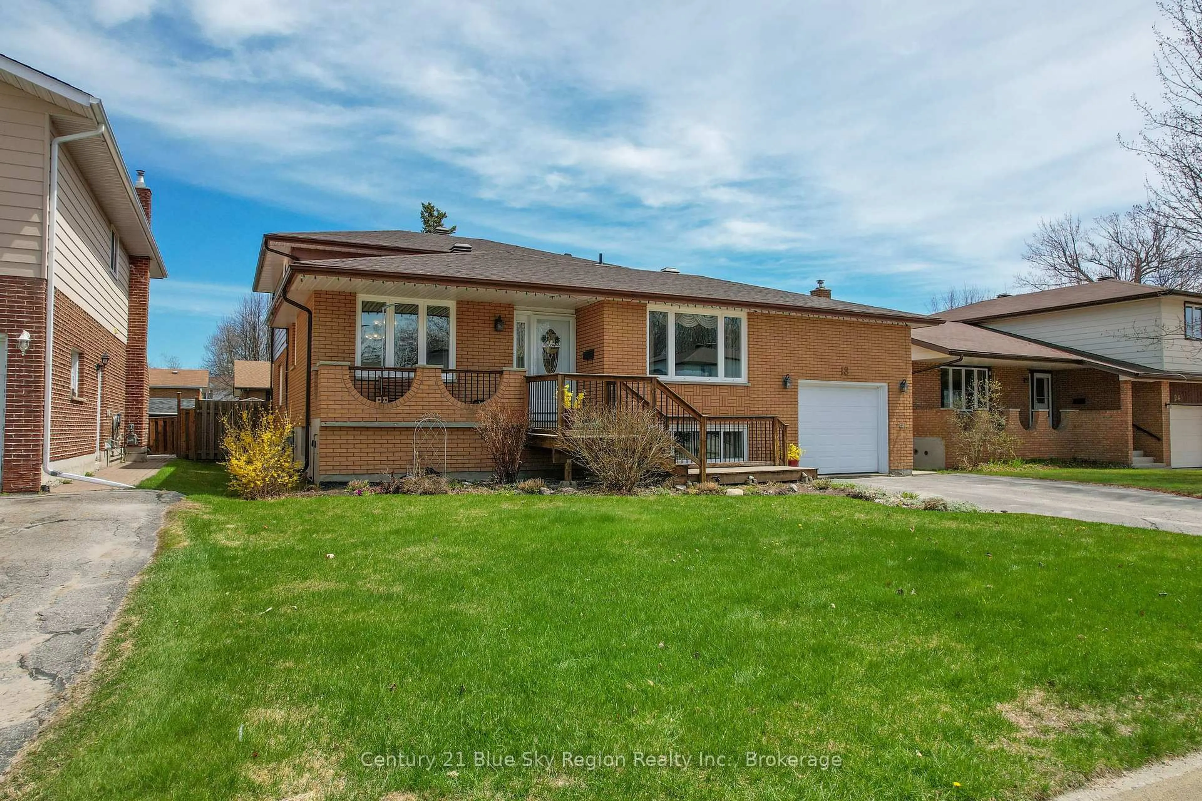 Home with brick exterior material, street for 18 Eglee Ave, North Bay Ontario P1B 8Z7