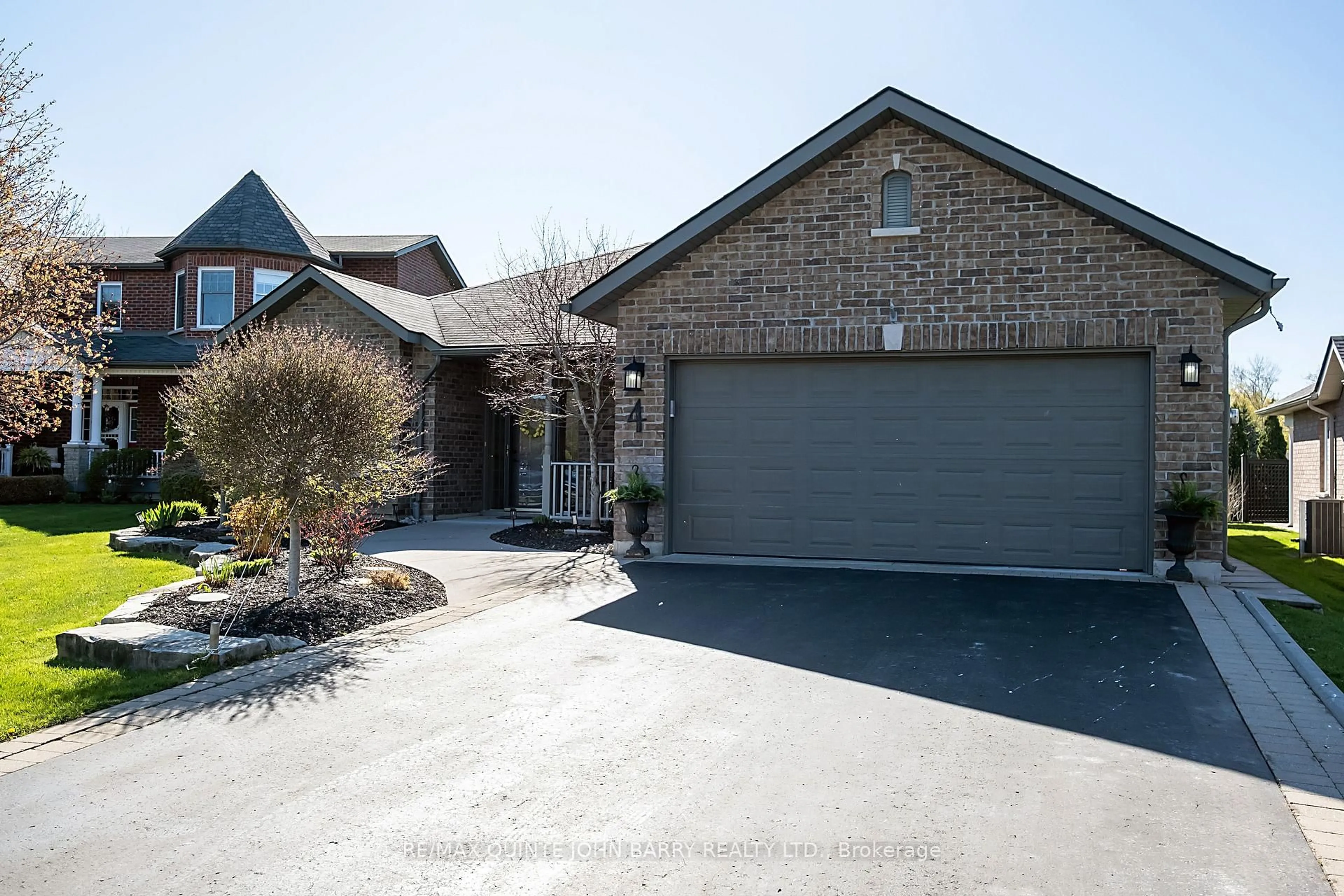 Home with brick exterior material, street for 4 Hickory Crt, Brighton Ontario K0K 1H0
