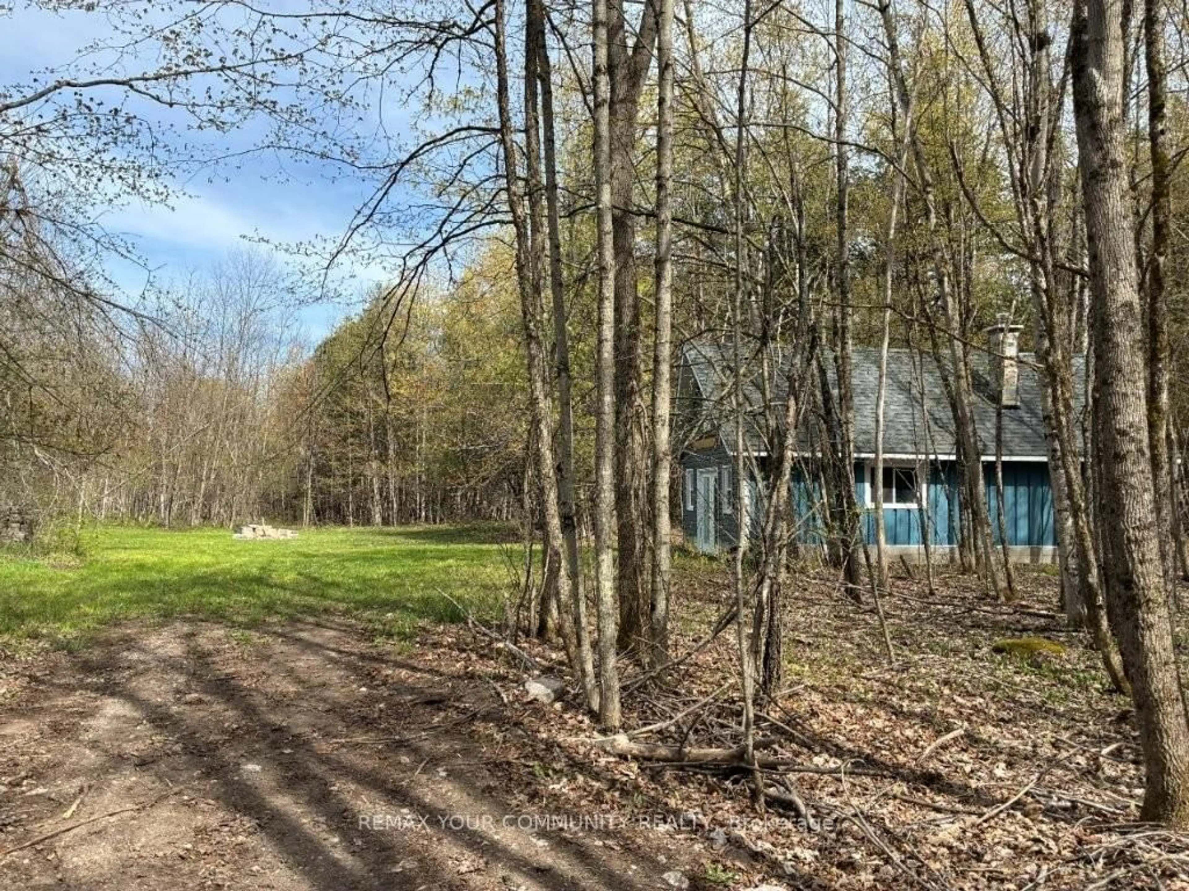 A pic from outside/outdoor area/front of a property/back of a property/a pic from drone, forest/trees view for PT LOT 20 Bessie Ave, Trent Lakes Ontario K0M 1A0