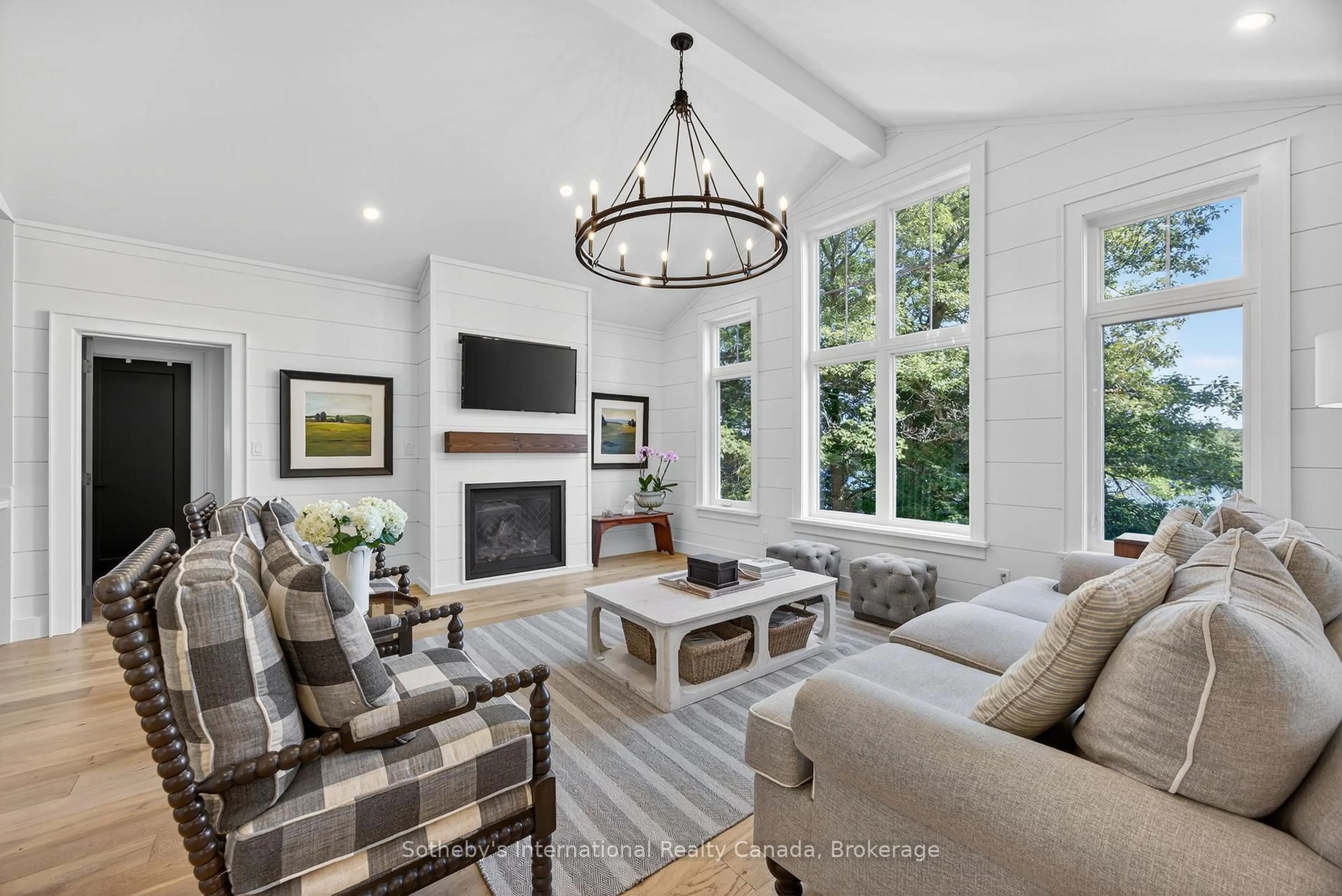 Living room with furniture, unknown for 1160 Whiteside Rd #52, Muskoka Lakes Ontario P0B 1J0