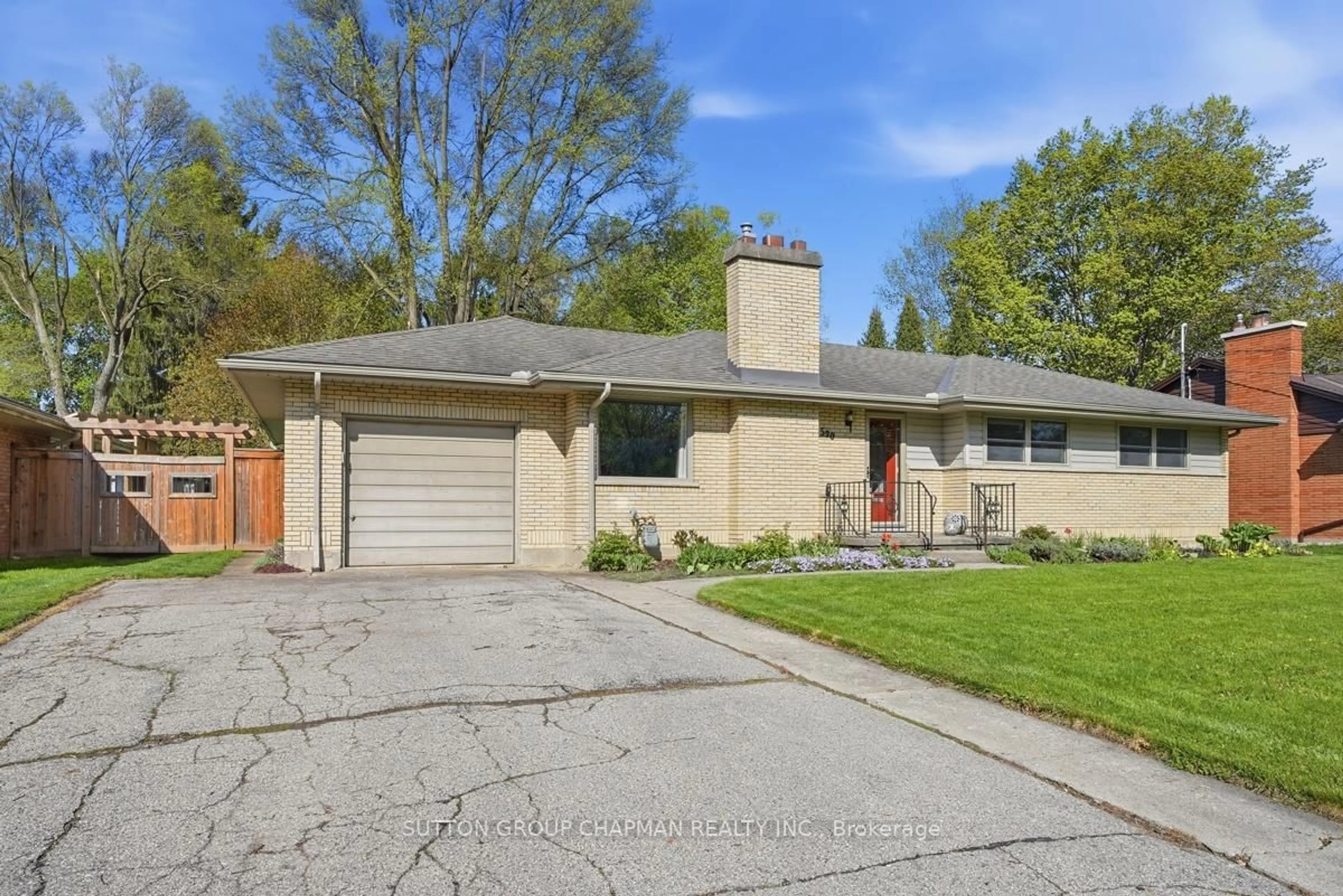 Home with brick exterior material, street for 590 Oakridge Dr, London North Ontario N6H 3G2