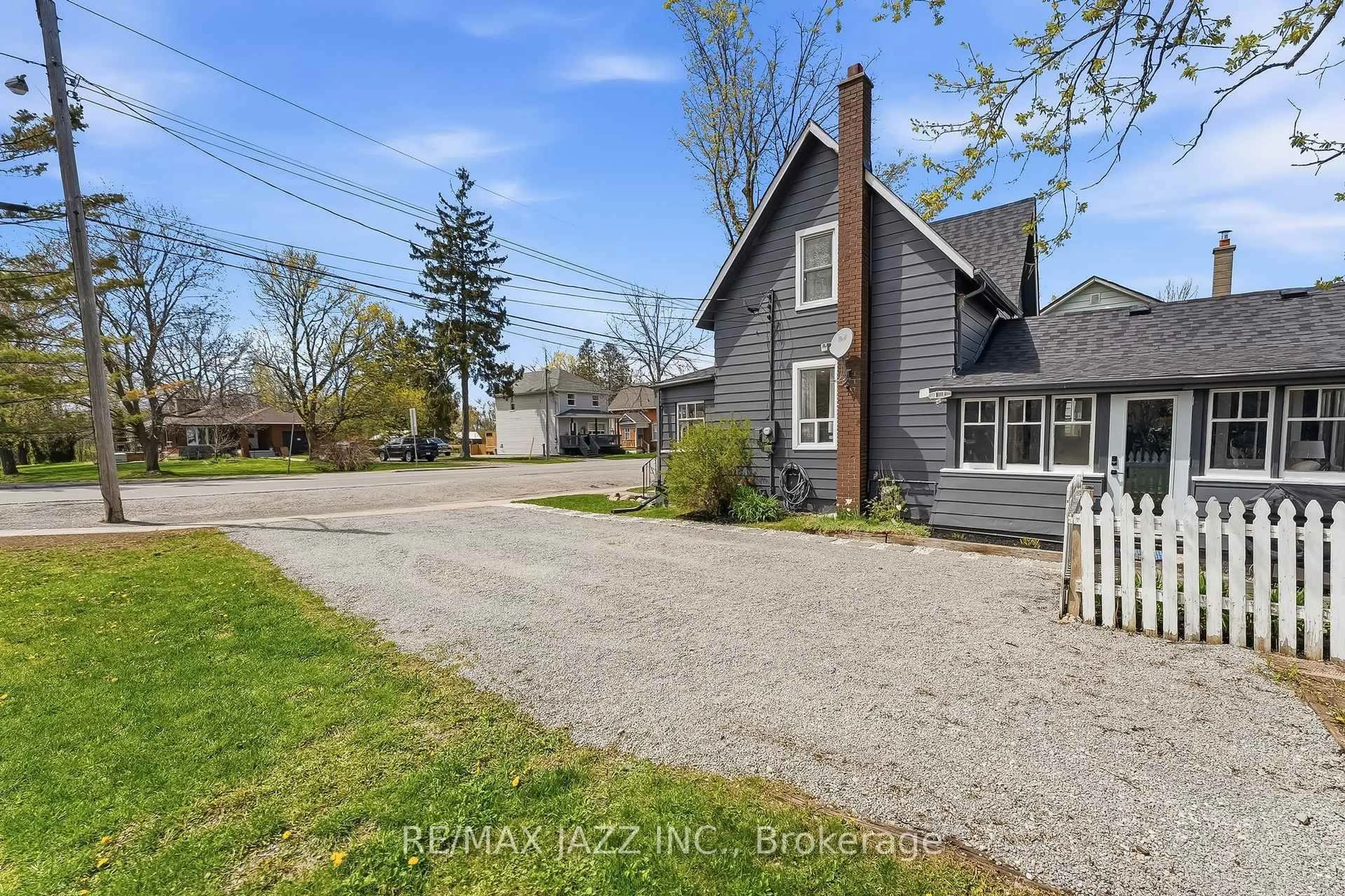 A pic from outside/outdoor area/front of a property/back of a property/a pic from drone, street for 430 Eldon Rd, Kawartha Lakes Ontario K0M 2C0