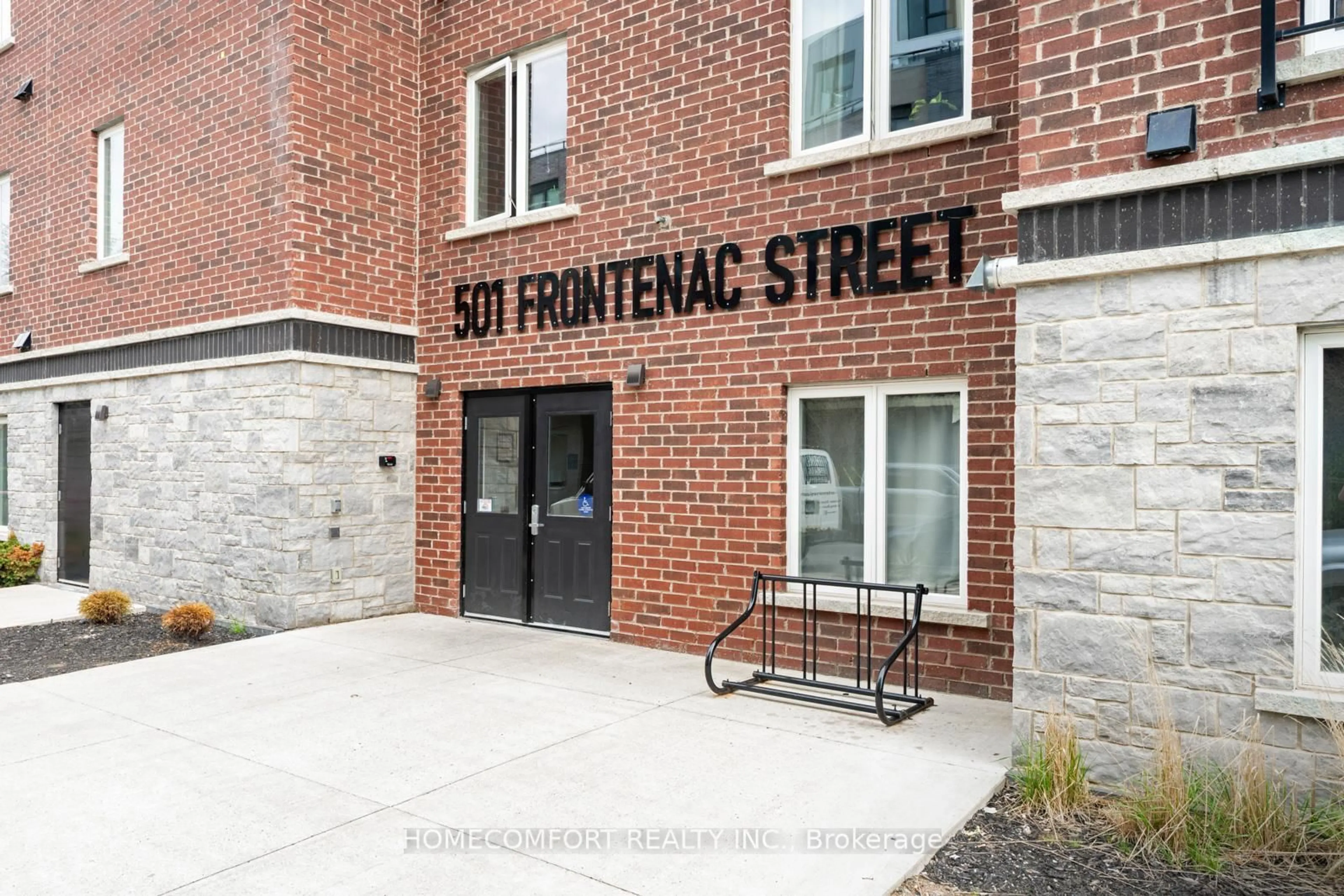 Home with brick exterior material, street for 501 Frontenac St #418, Kingston Ontario K7K 4L9