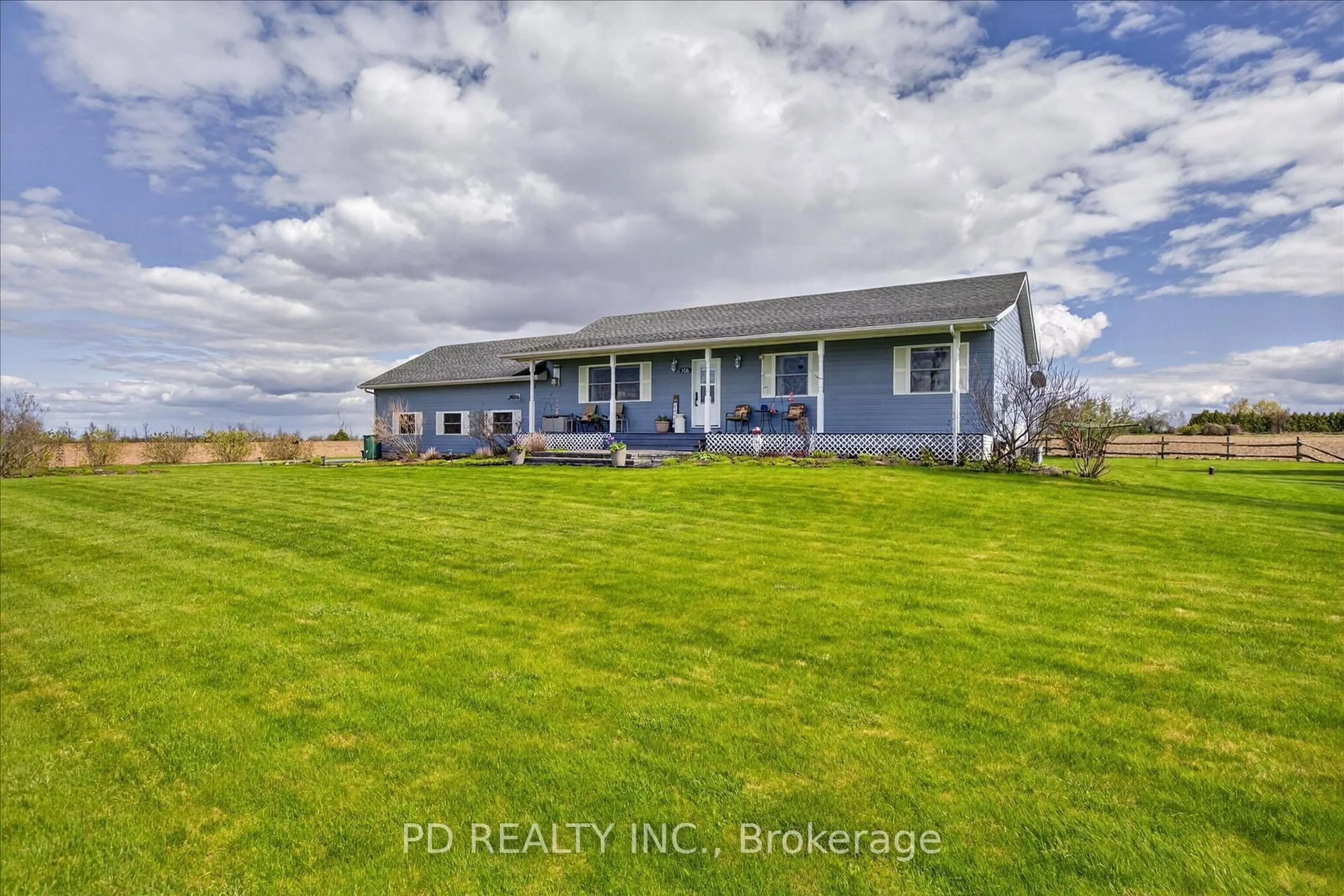 A pic from outside/outdoor area/front of a property/back of a property/a pic from drone, unknown for 306 Cottingham Rd, Kawartha Lakes Ontario K0L 2W0