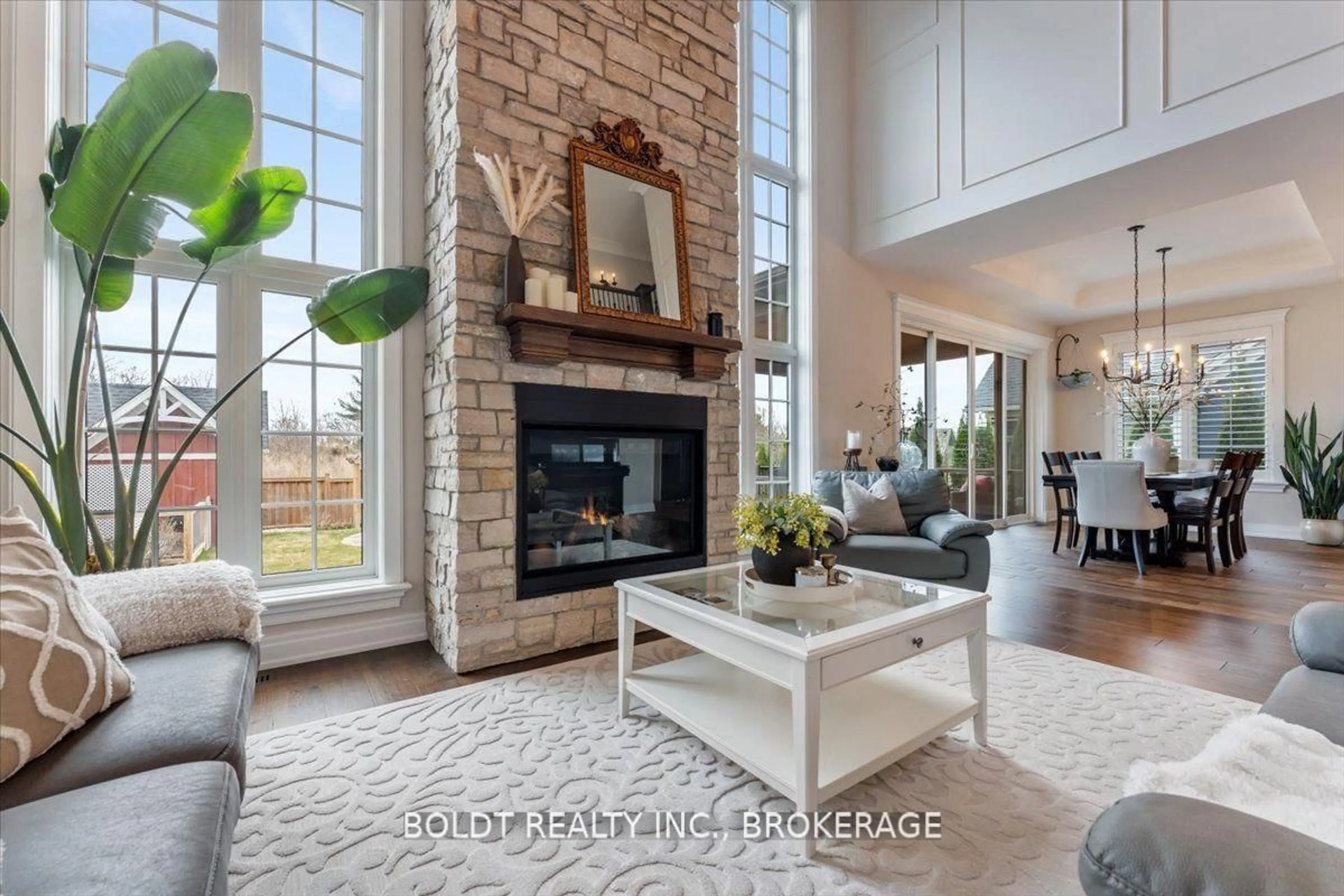 Living room with furniture, ceramic/tile floor for 1107 Balfour St, Pelham Ontario L0S 1C0