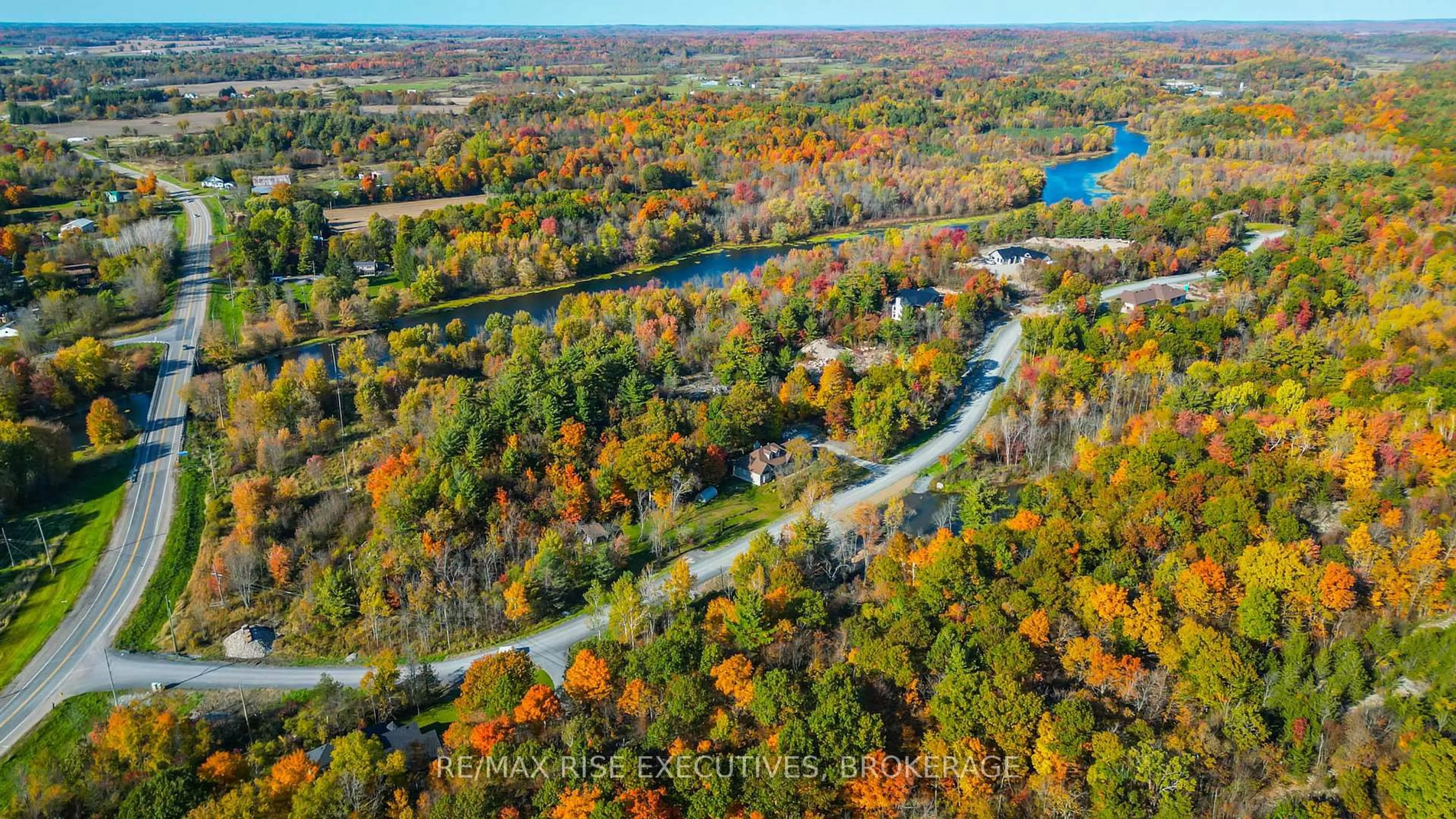 A pic from outside/outdoor area/front of a property/back of a property/a pic from drone, forest/trees view for B1 HETU Rd, Front of Leeds & Seeleys Bay Ontario K7G 2V3