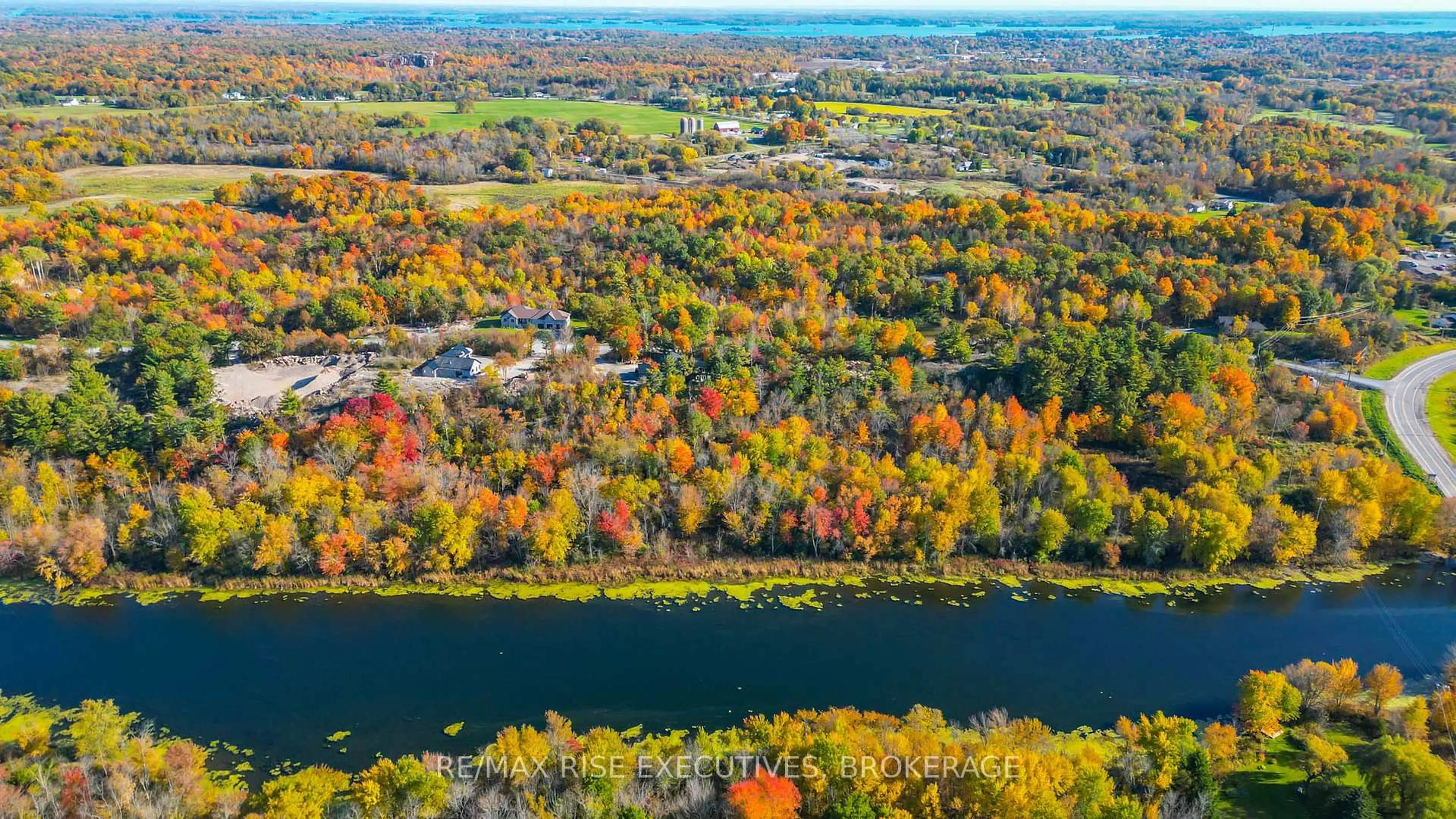 A pic from outside/outdoor area/front of a property/back of a property/a pic from drone, water/lake/river/ocean view for B1 HETU Rd, Front of Leeds & Seeleys Bay Ontario K7G 2V3