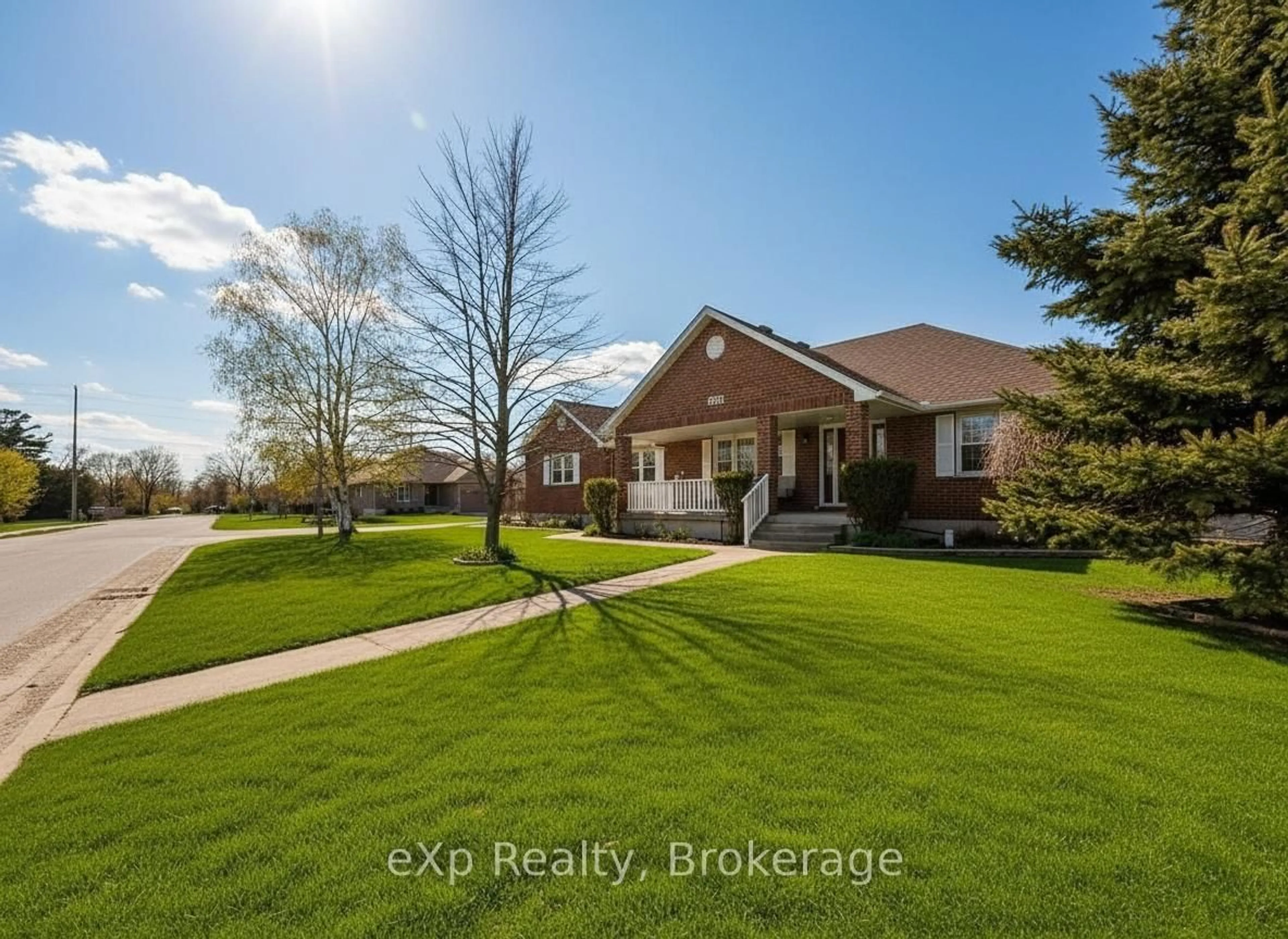 A pic from outside/outdoor area/front of a property/back of a property/a pic from drone, water/lake/river/ocean view for 769 Woodland Dr, Saugeen Shores Ontario N0H 2C4