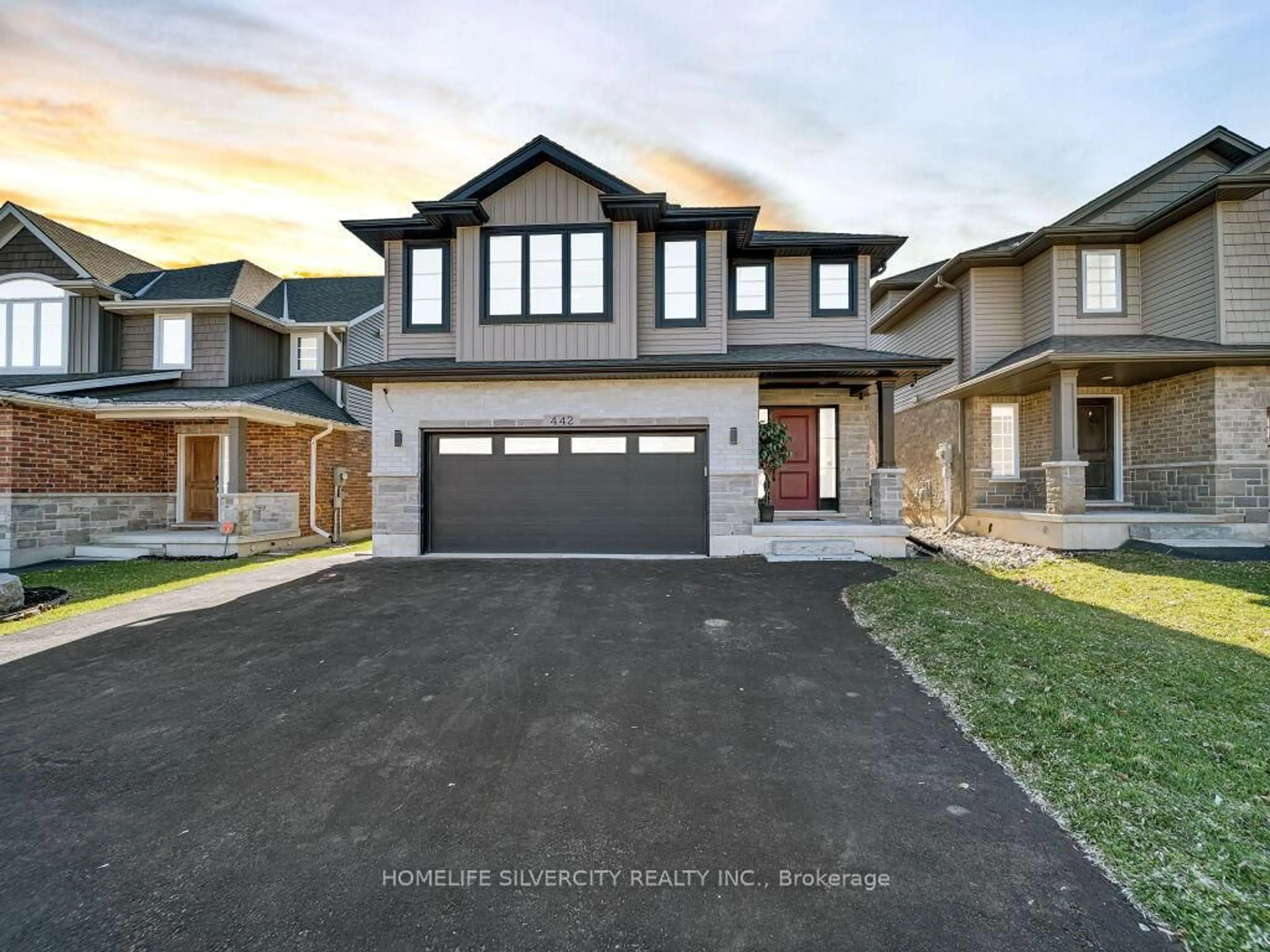 Home with brick exterior material, street for 442 Ontario St, Woodstock Ontario N4V 1G7
