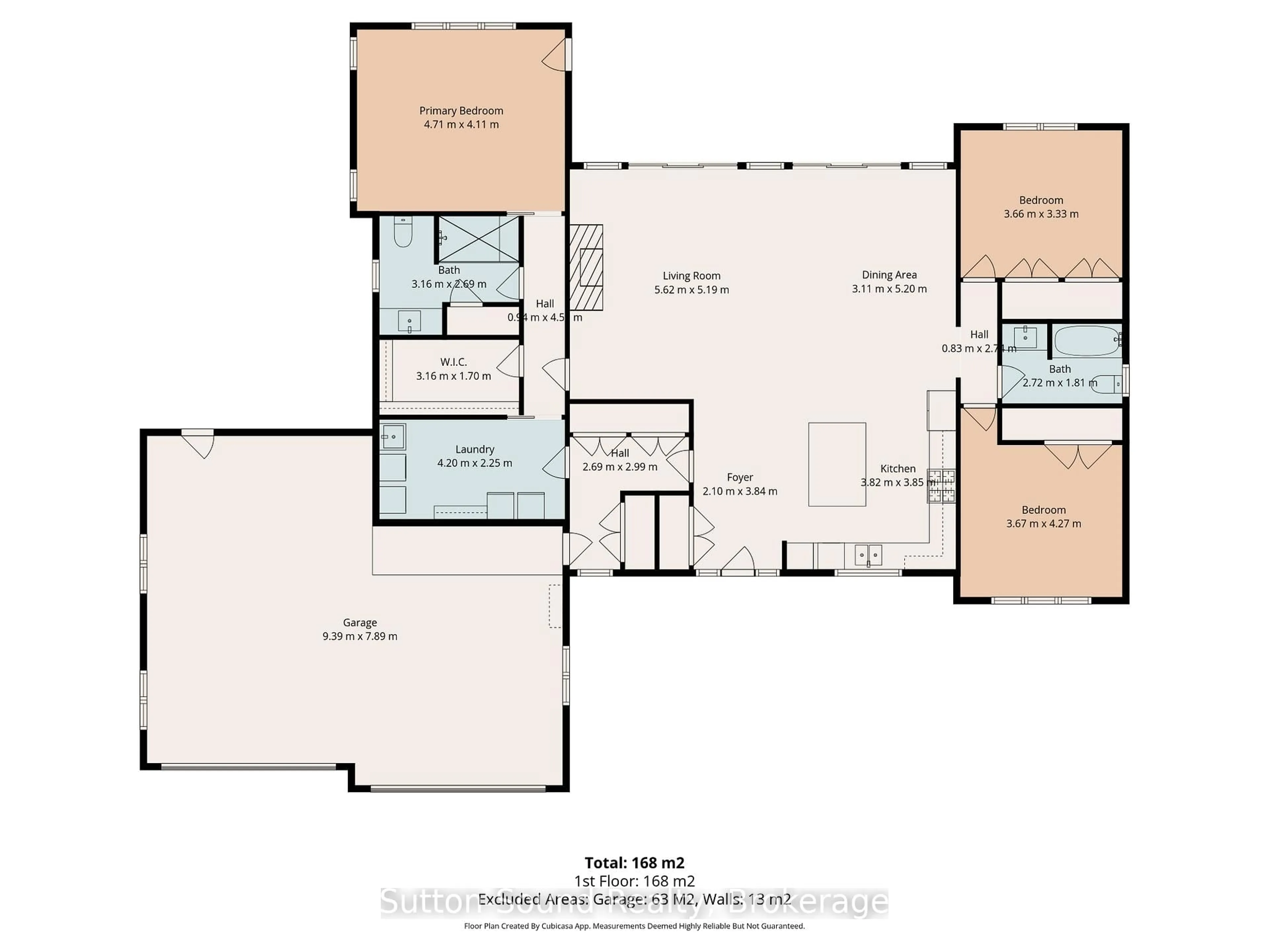 Floor plan for 318837 Grey Rd 1 Rd, Georgian Bluffs Ontario N4K 5N4