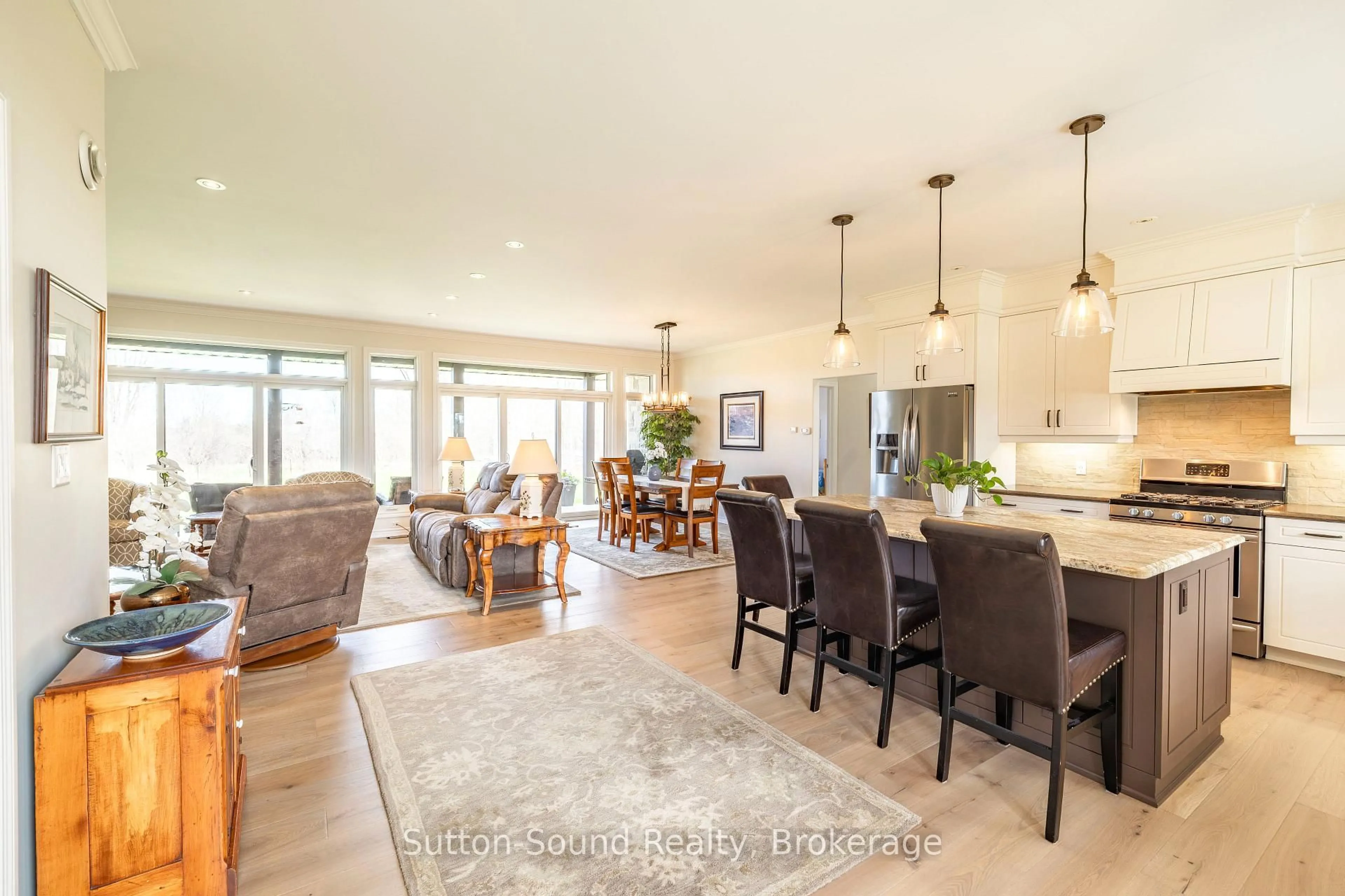 Open concept kitchen, unknown for 318837 Grey Rd 1 Rd, Georgian Bluffs Ontario N4K 5N4