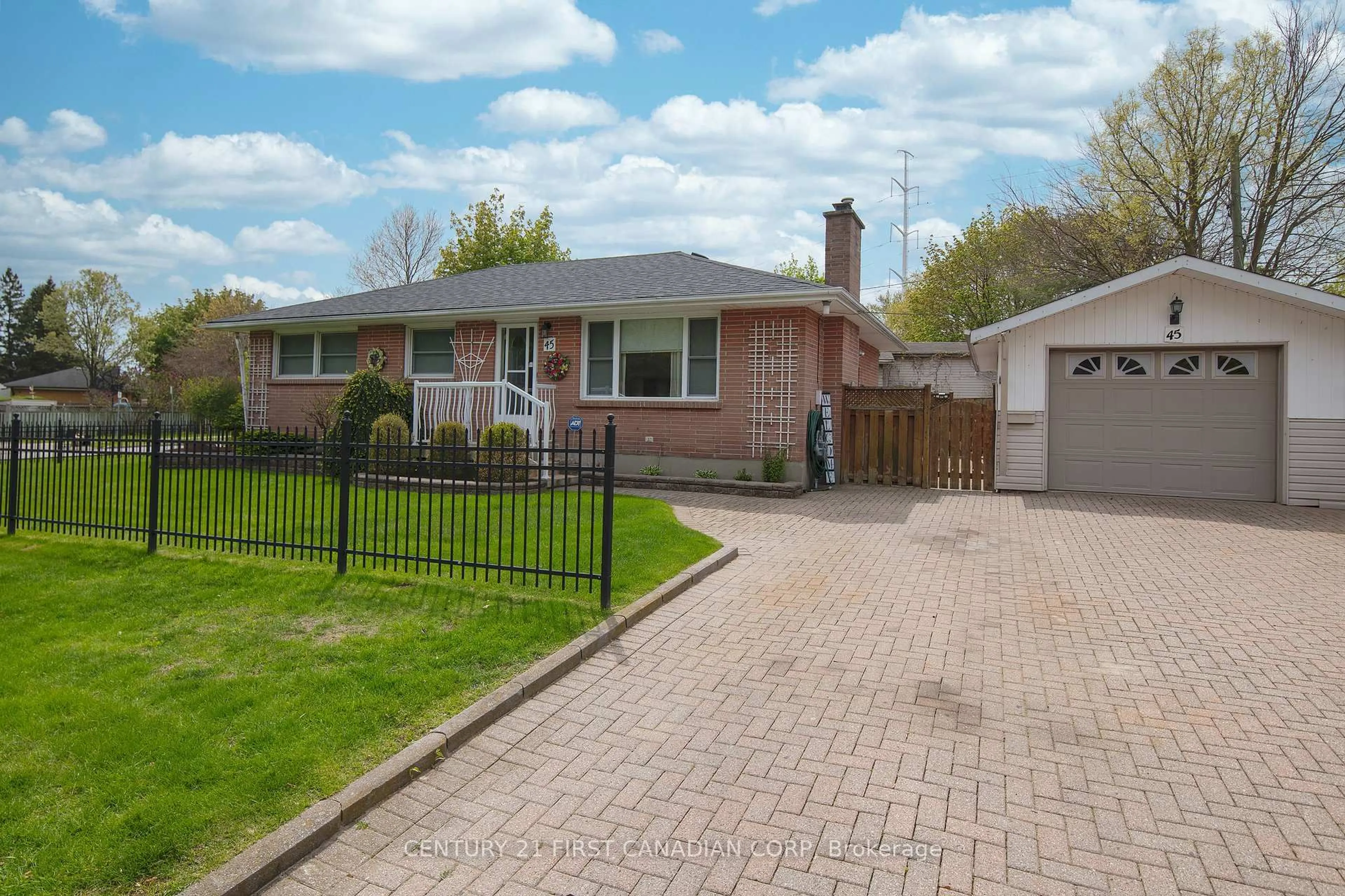 Home with brick exterior material, street for 45 Manitoulin Dr, London East Ontario N5W 1M2
