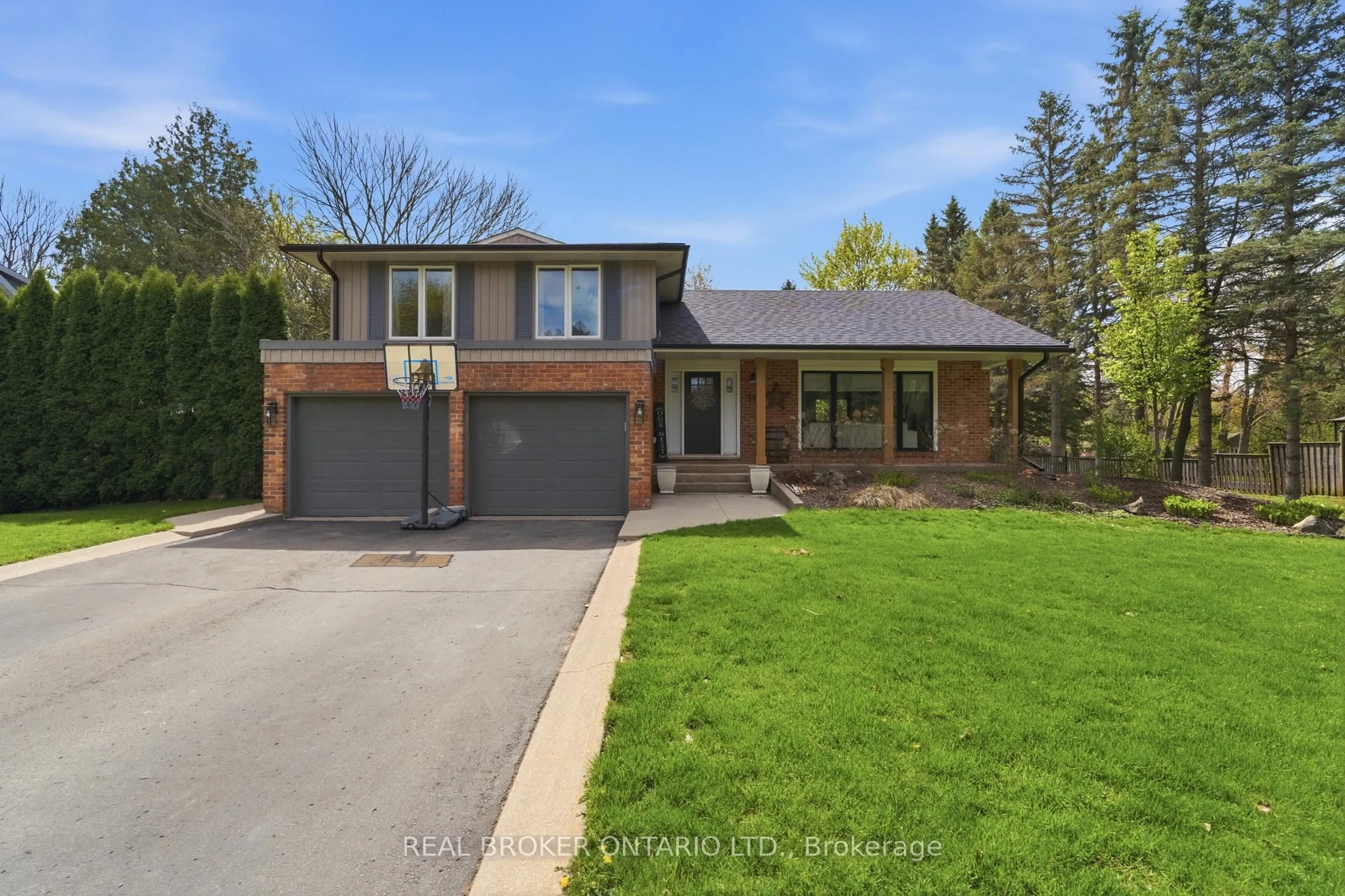 Home with brick exterior material, street for 16 Bannisdale Way, Hamilton Ontario L0R 1H2