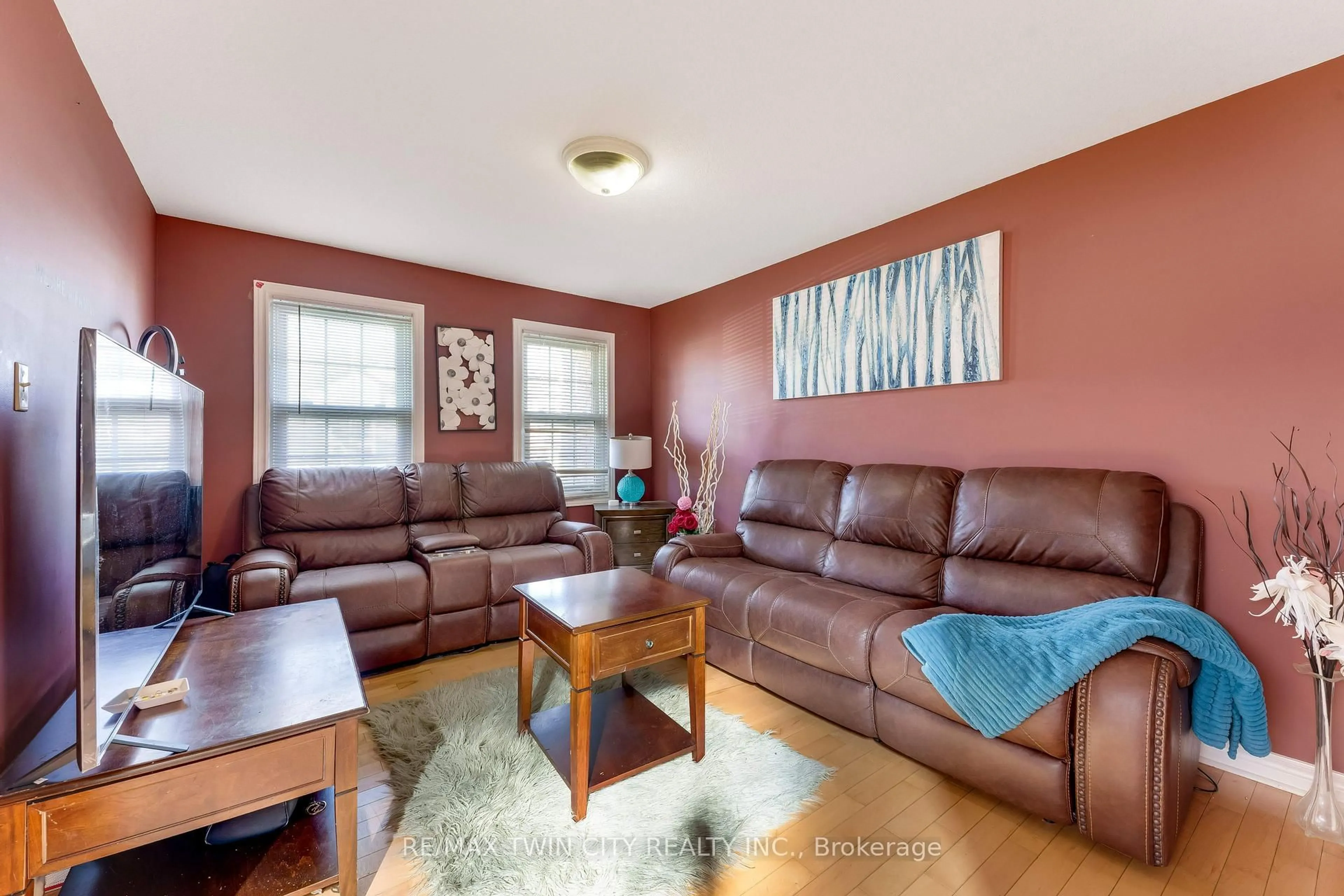 Living room with furniture, unknown for 15 Copper Leaf St, Kitchener Ontario N2E 3T3