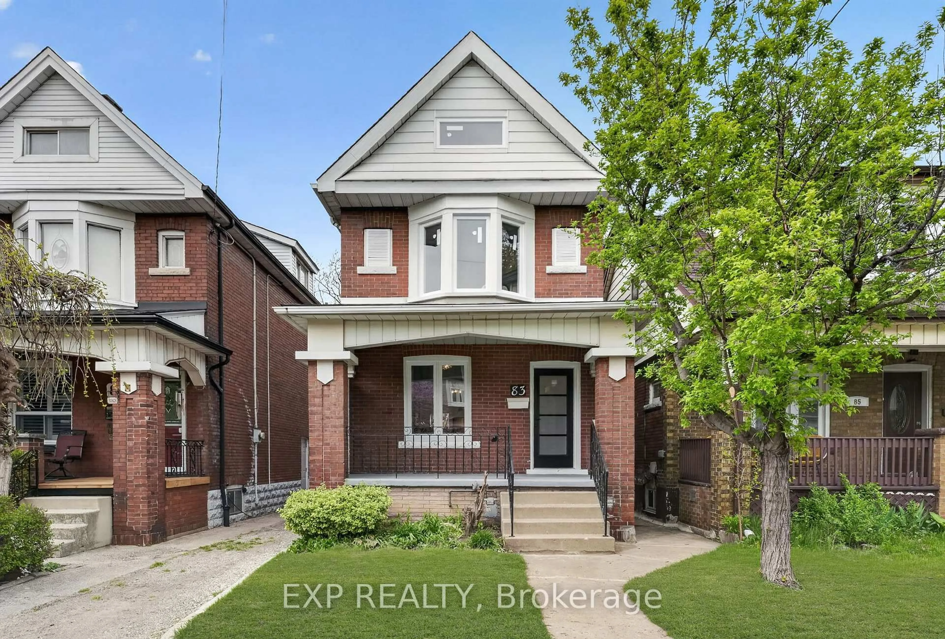 Home with brick exterior material, street for 83 Beechwood Ave, Hamilton Ontario L8L 2S7