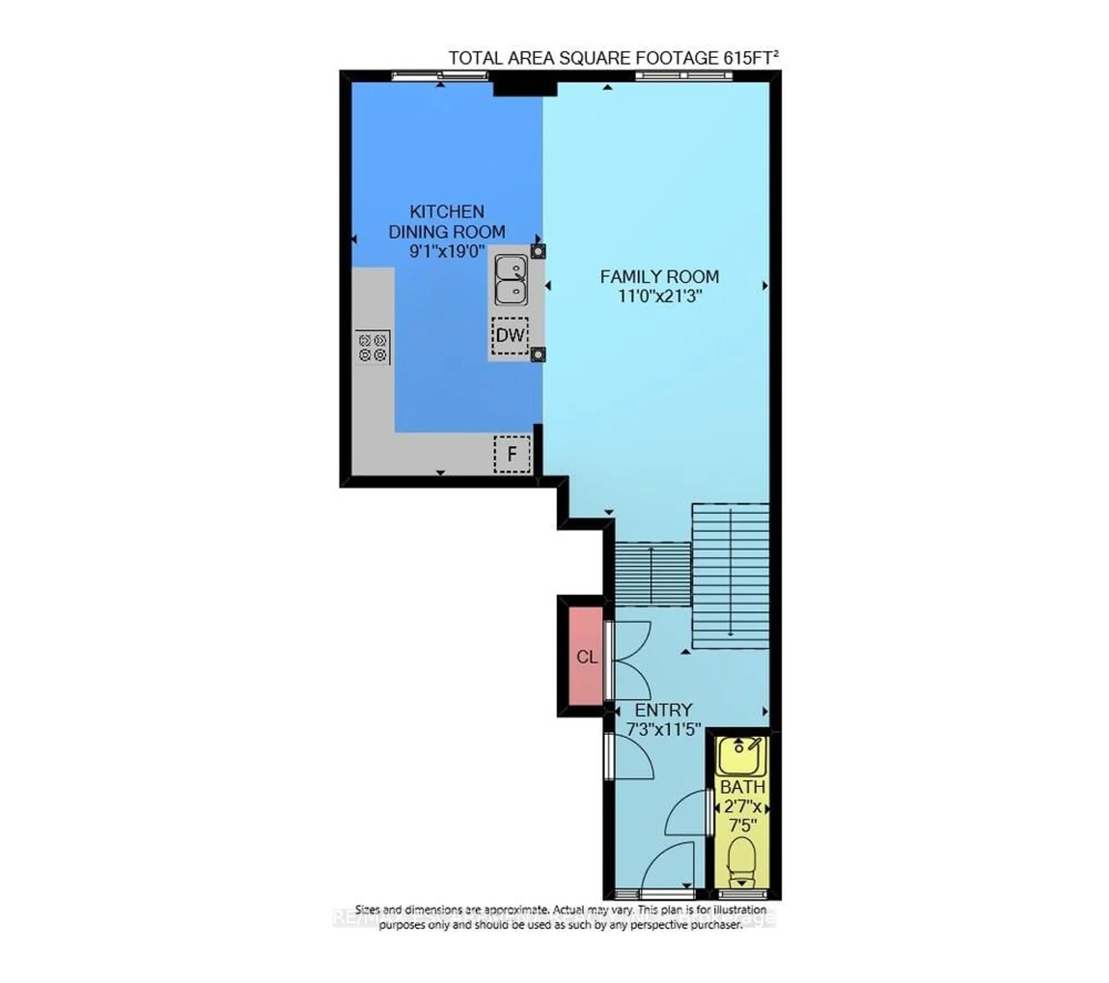 Floor plan for 8 Lakelawn Rd #11, Grimsby Ontario L3M 0G1