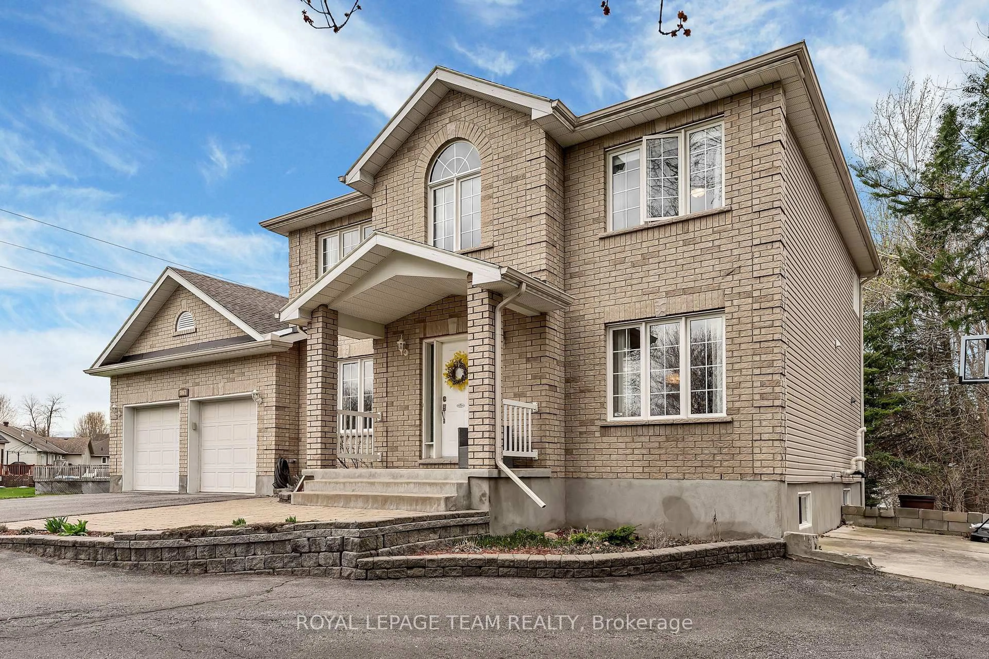Home with brick exterior material, street for 7067 Donwel Dr, Greely Ontario K4P 1M7