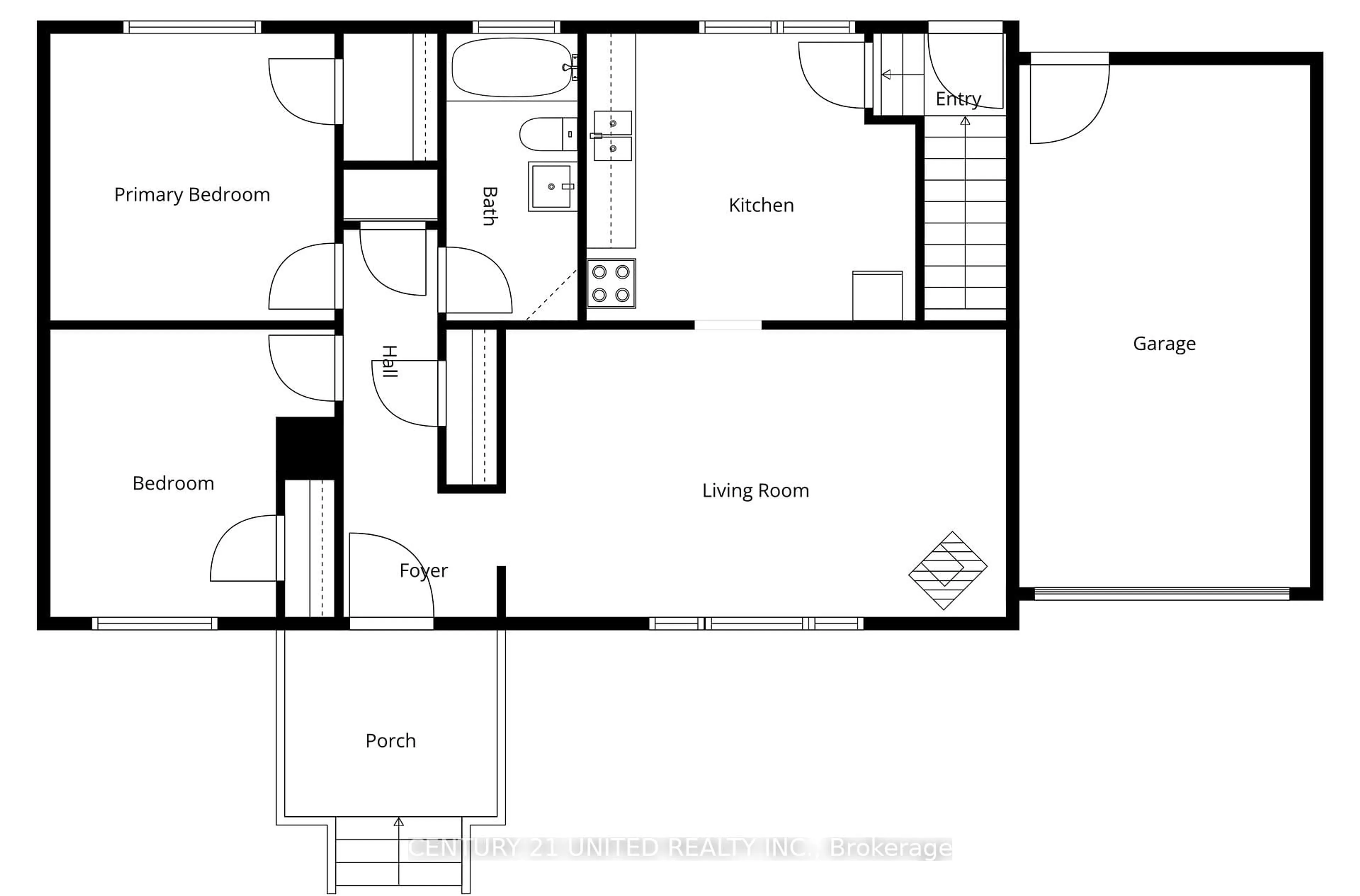 Floor plan for 26 Great Oak St, Highlands East Ontario K0L 1M0