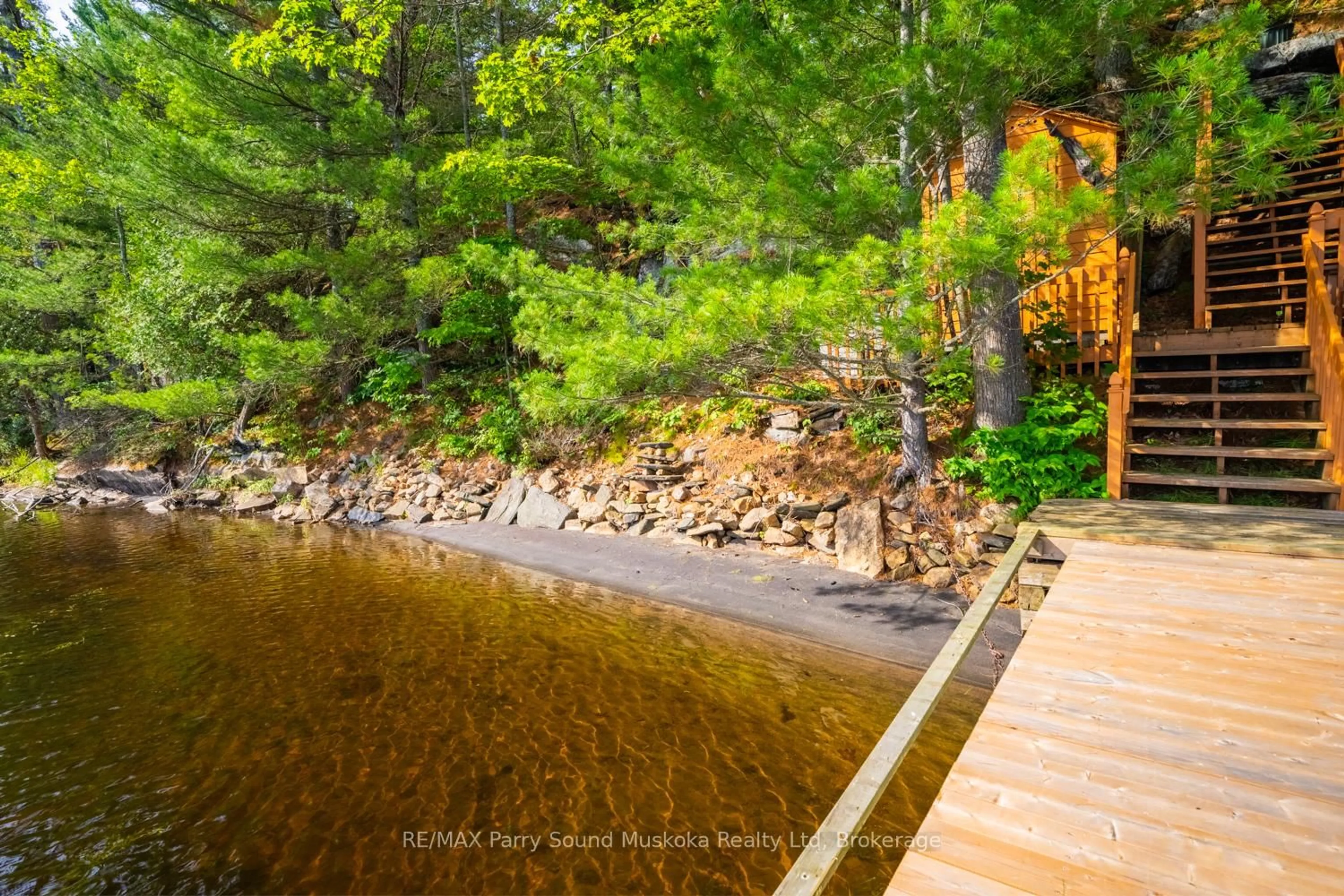 Patio, water/lake/river/ocean view for 48 FRED DUBIE Rd, Carling Ontario P0G 1G0