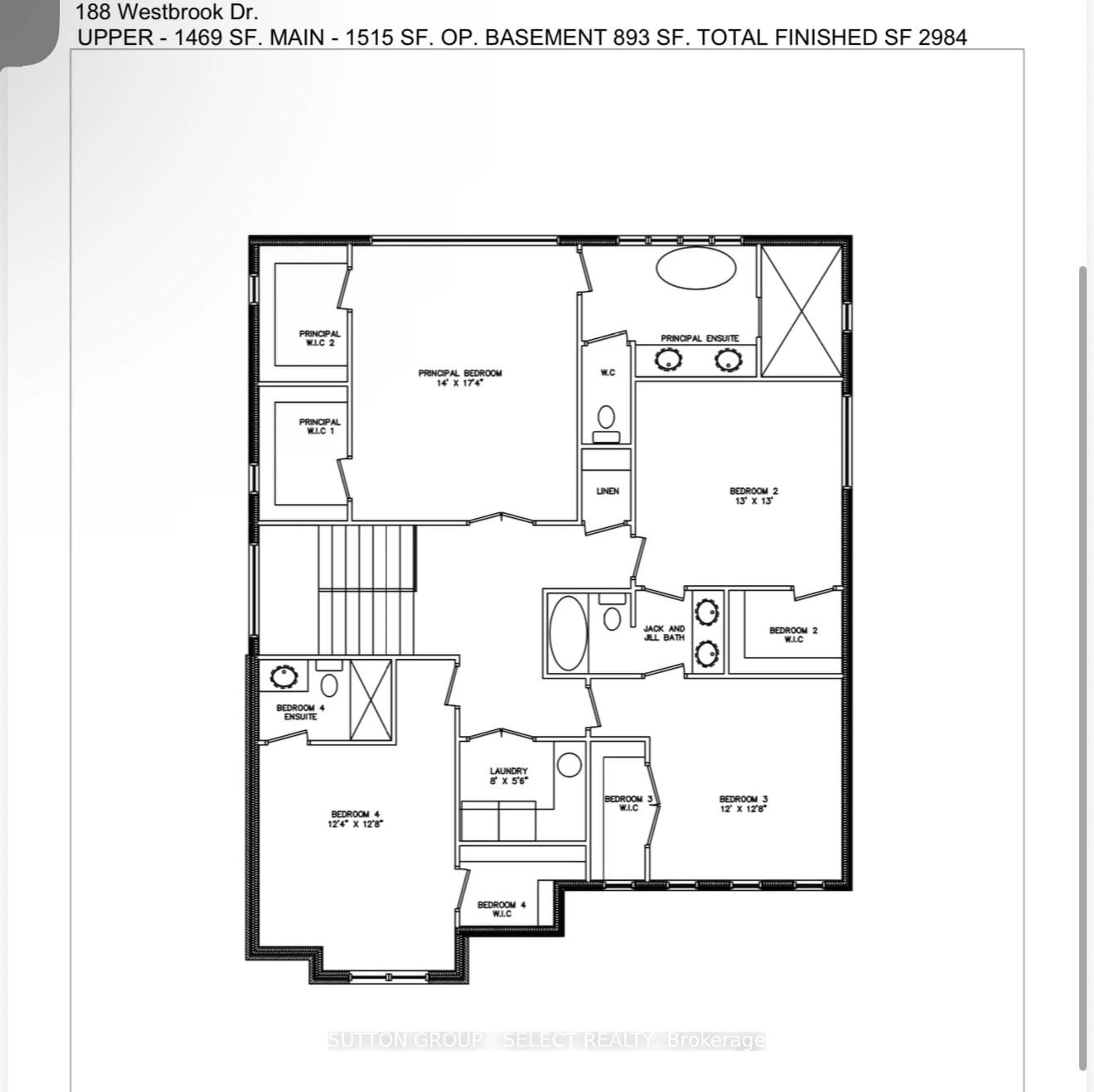 Floor plan for 188 Westbrook Dr, Middlesex Centre Ontario N0L 1R0
