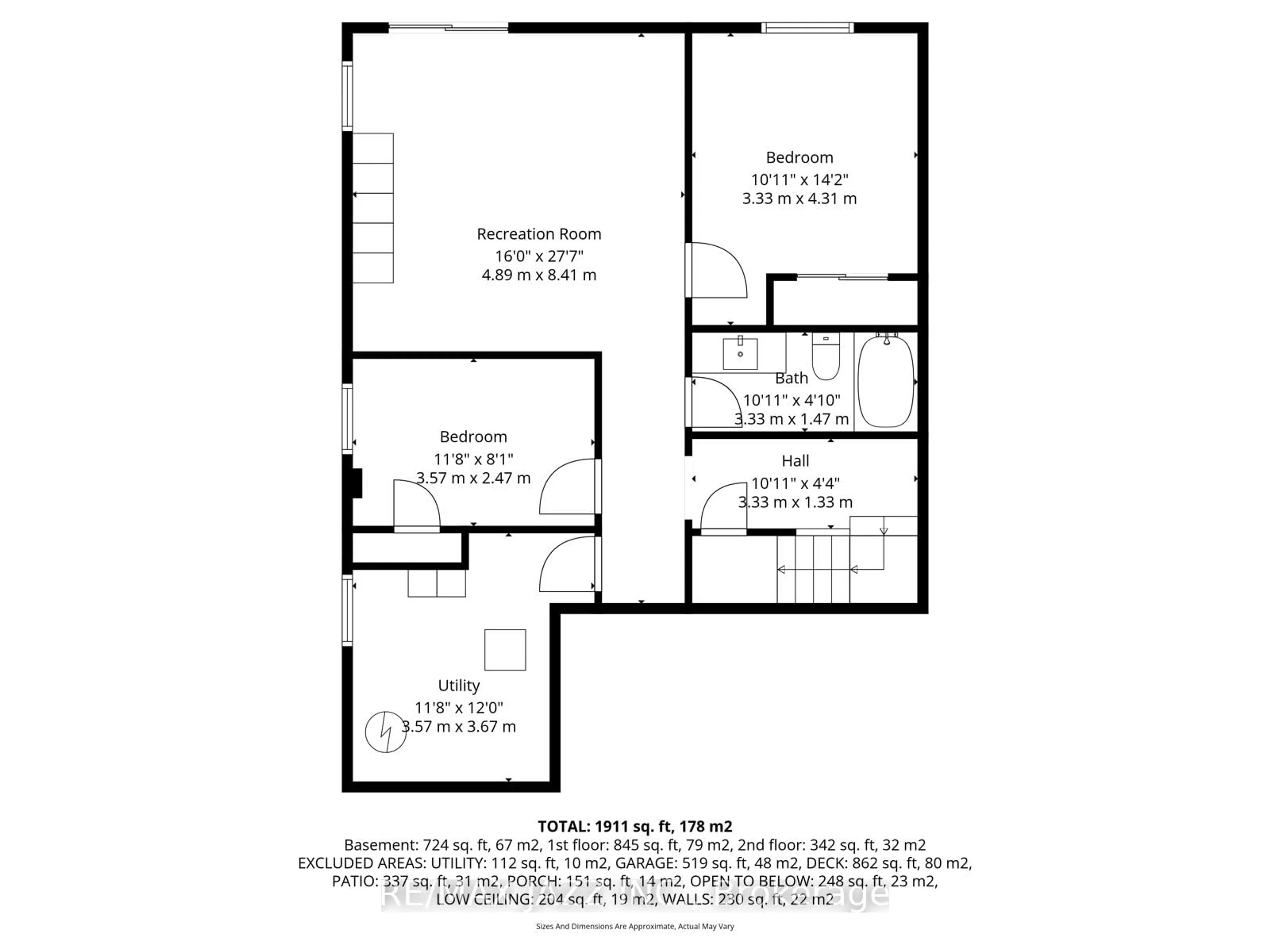 Floor plan for 149 Whites Rd, Brighton Ontario K0K 1H0