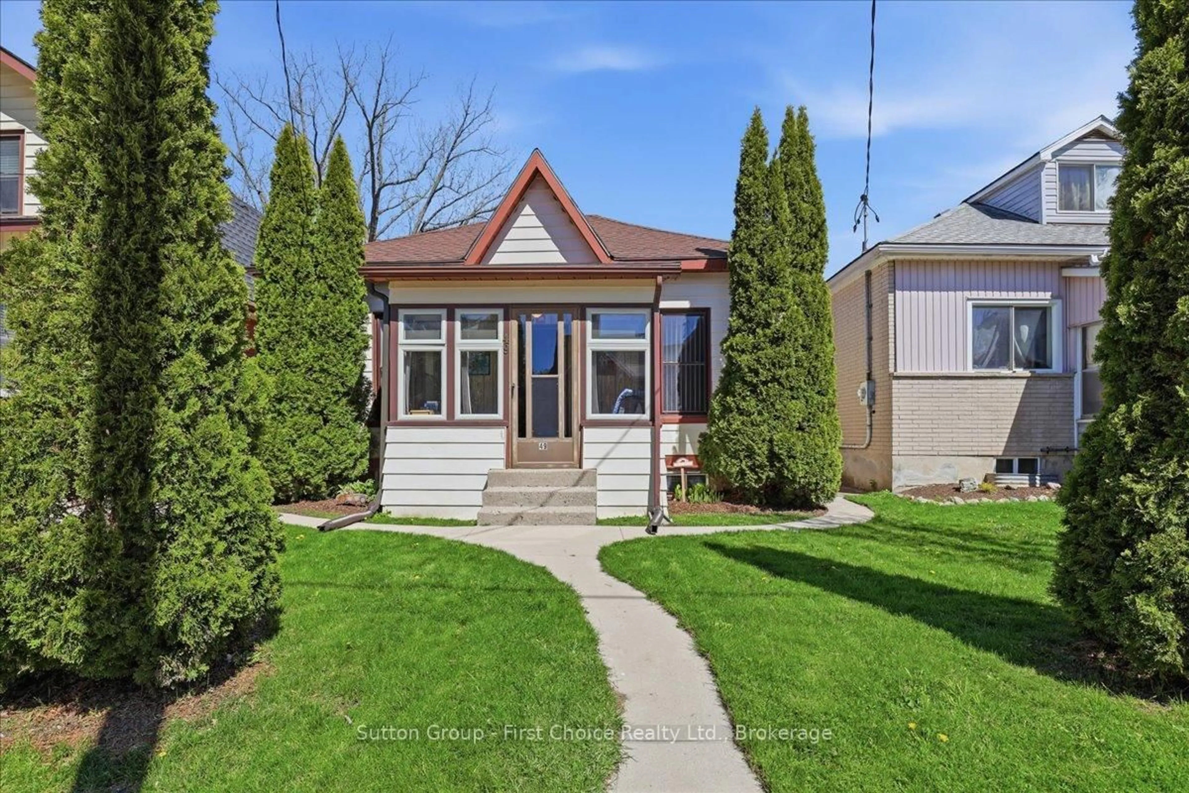 Home with brick exterior material, street for 49 Well St, Stratford Ontario N5A 4L8