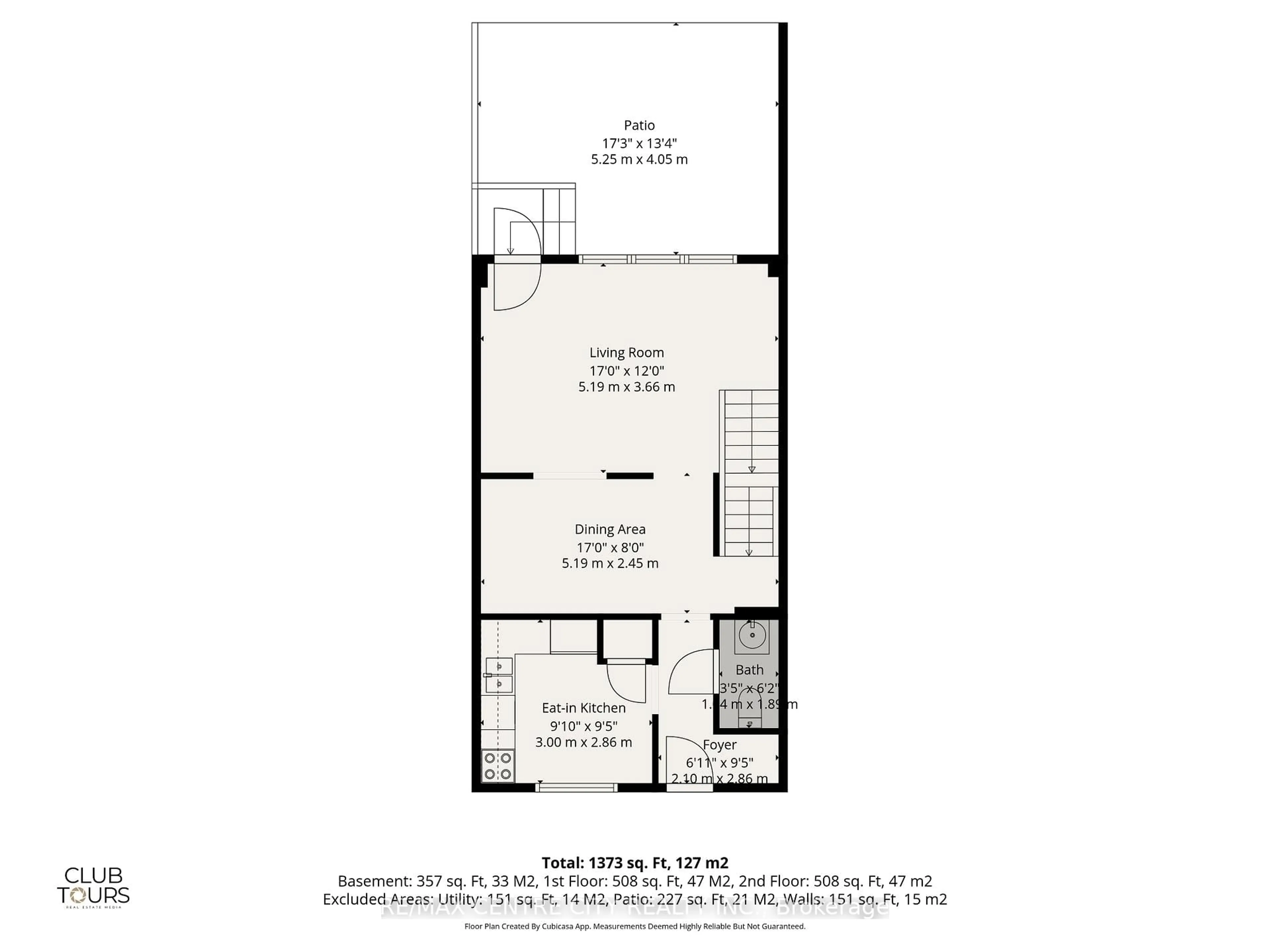 Floor plan for 565 Griffith St, London South Ontario N6K 2S5