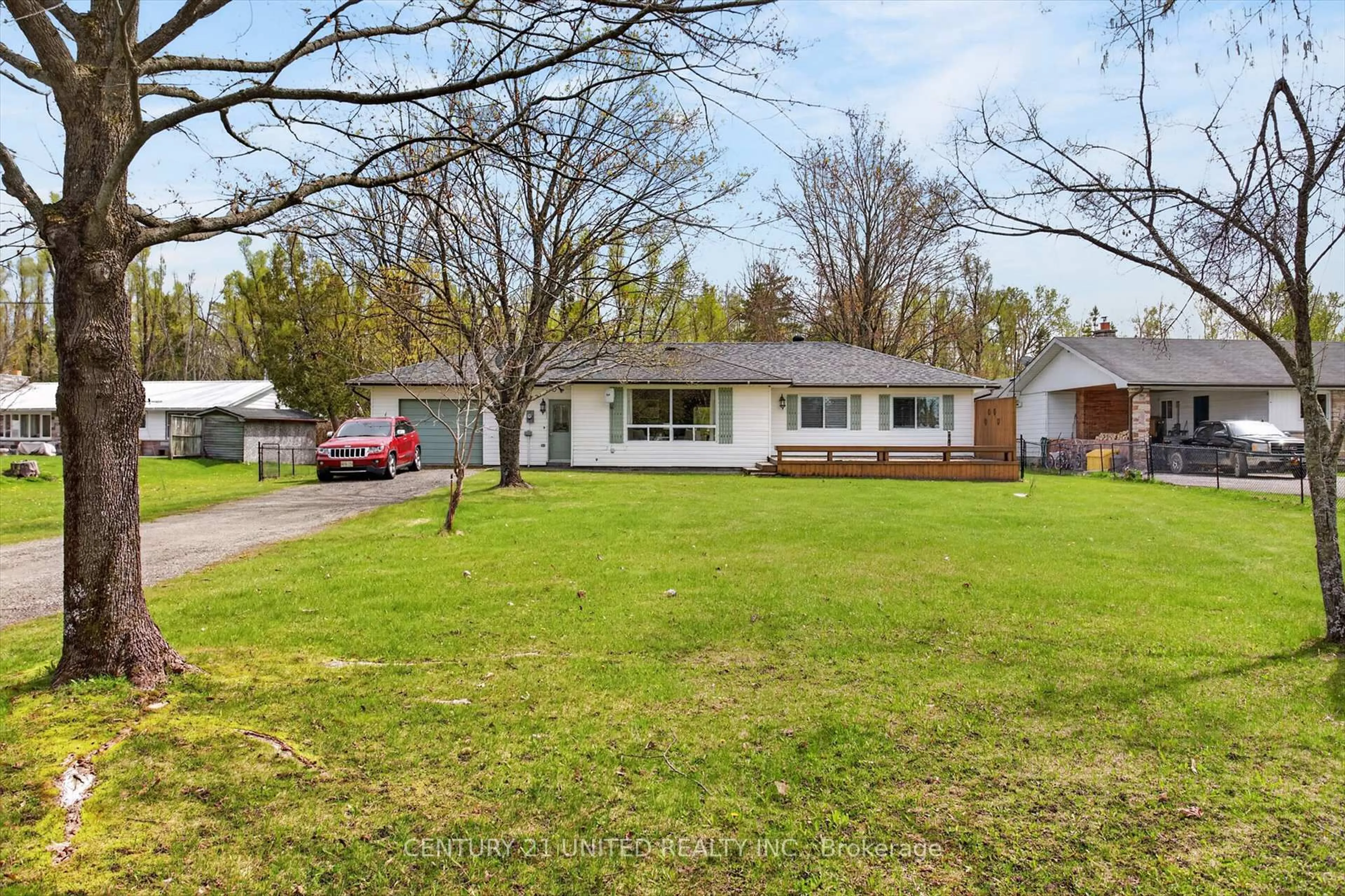 A pic from outside/outdoor area/front of a property/back of a property/a pic from drone, street for 50 Trent Canal Rd, Kawartha Lakes Ontario K0M 1N0