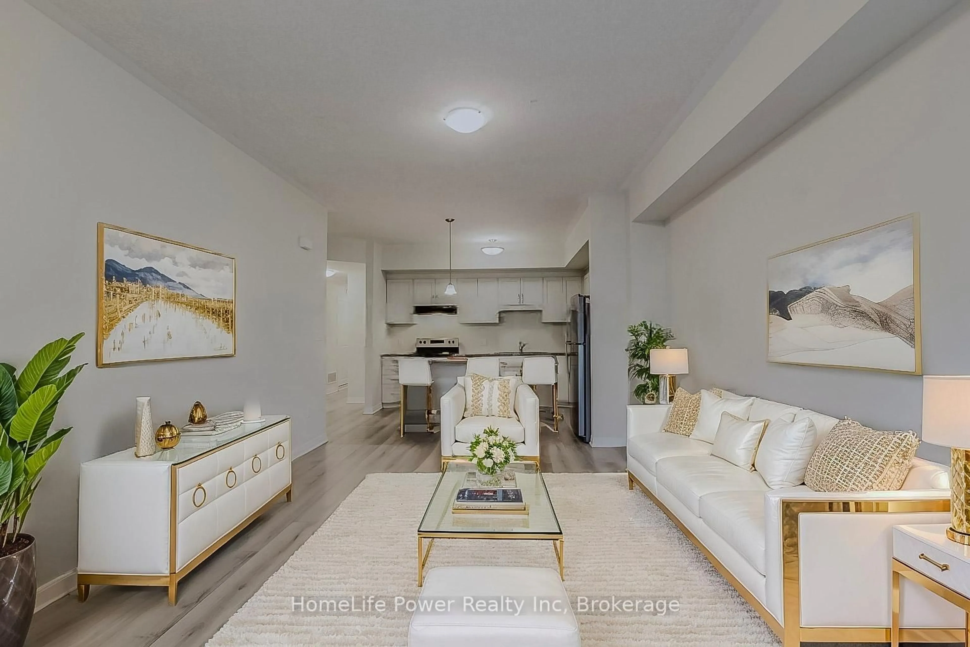 Living room with furniture, unknown for 25 ISHERWOOD Ave #G-105, Cambridge Ontario N1R 0E2