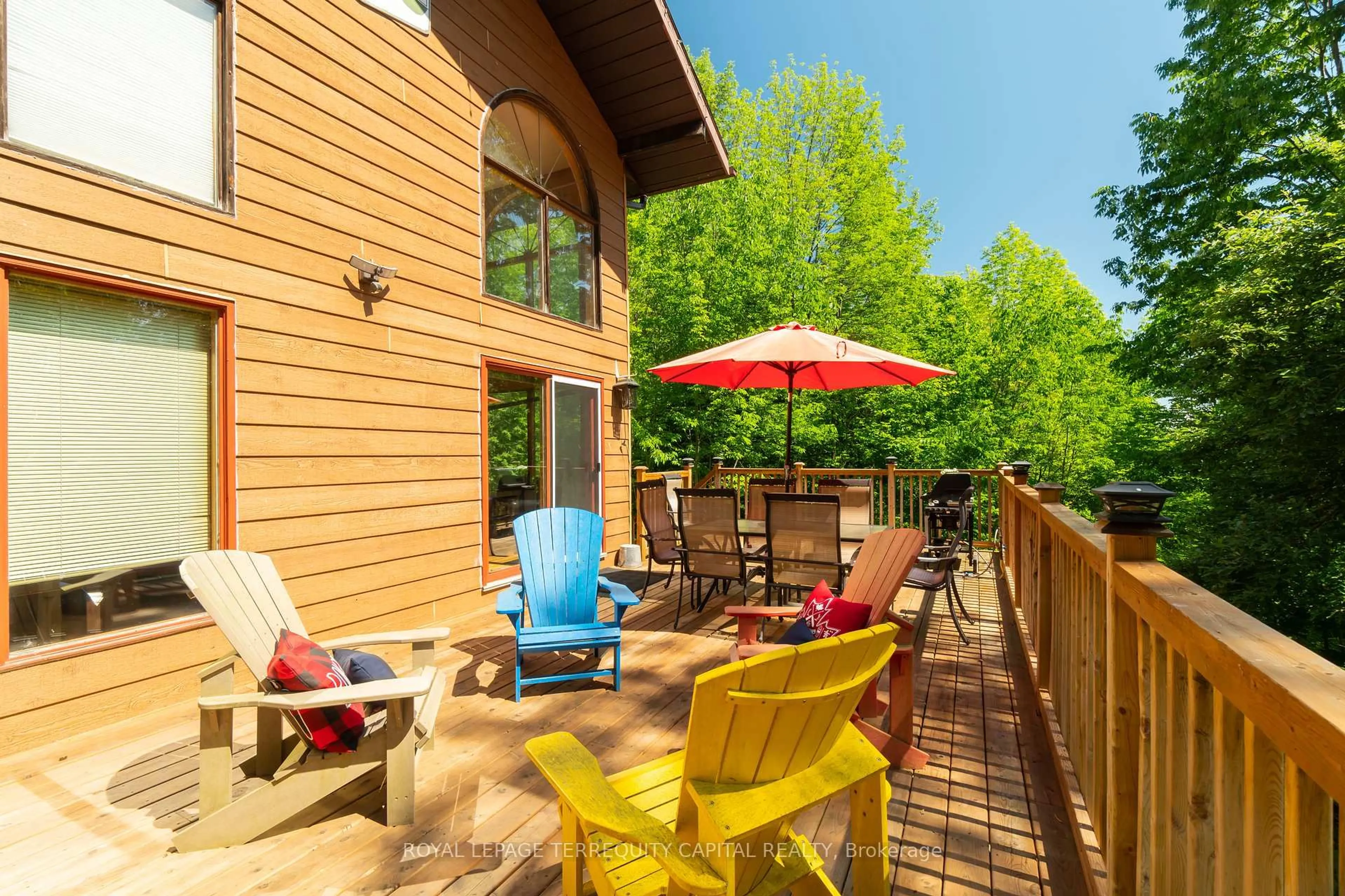 Patio, water/lake/river/ocean view for 125 Kimberley Crt, Grey Highlands Ontario N0C 1G0