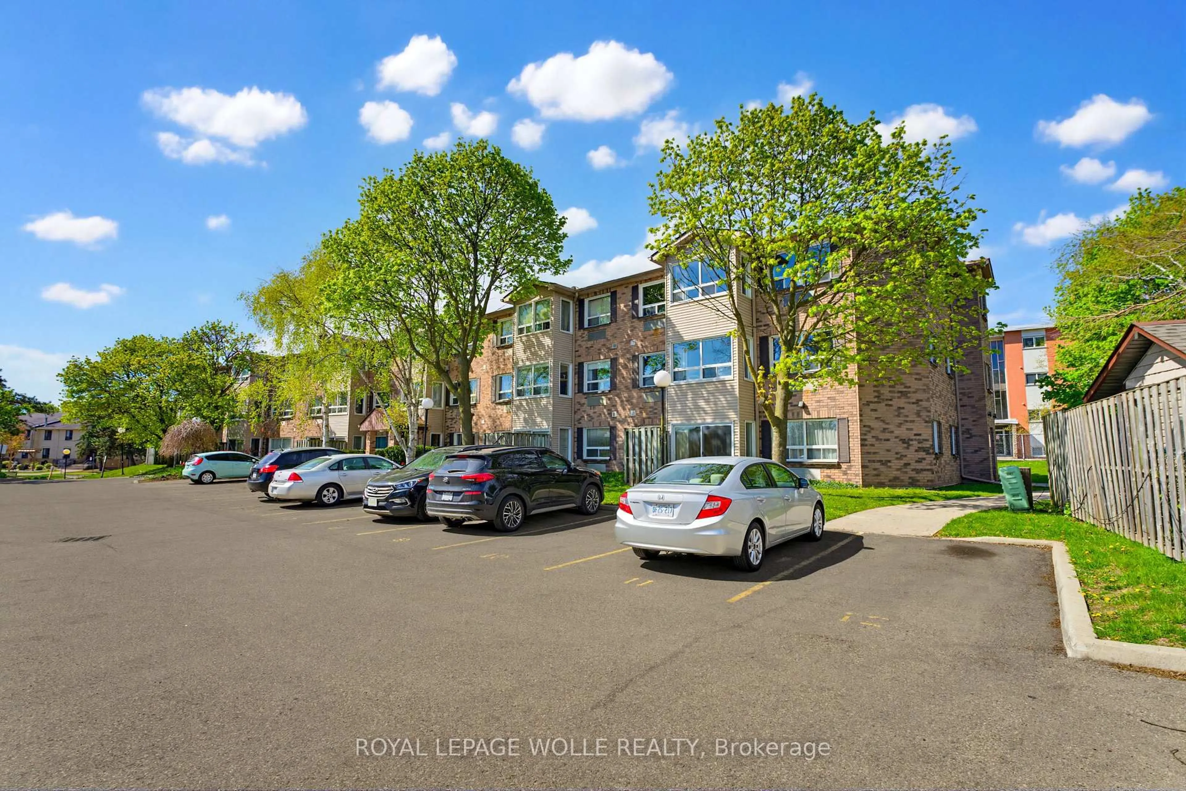 A pic from outside/outdoor area/front of a property/back of a property/a pic from drone, unknown for 30 Hugo Cres #110, Kitchener Ontario N2M 3Z2