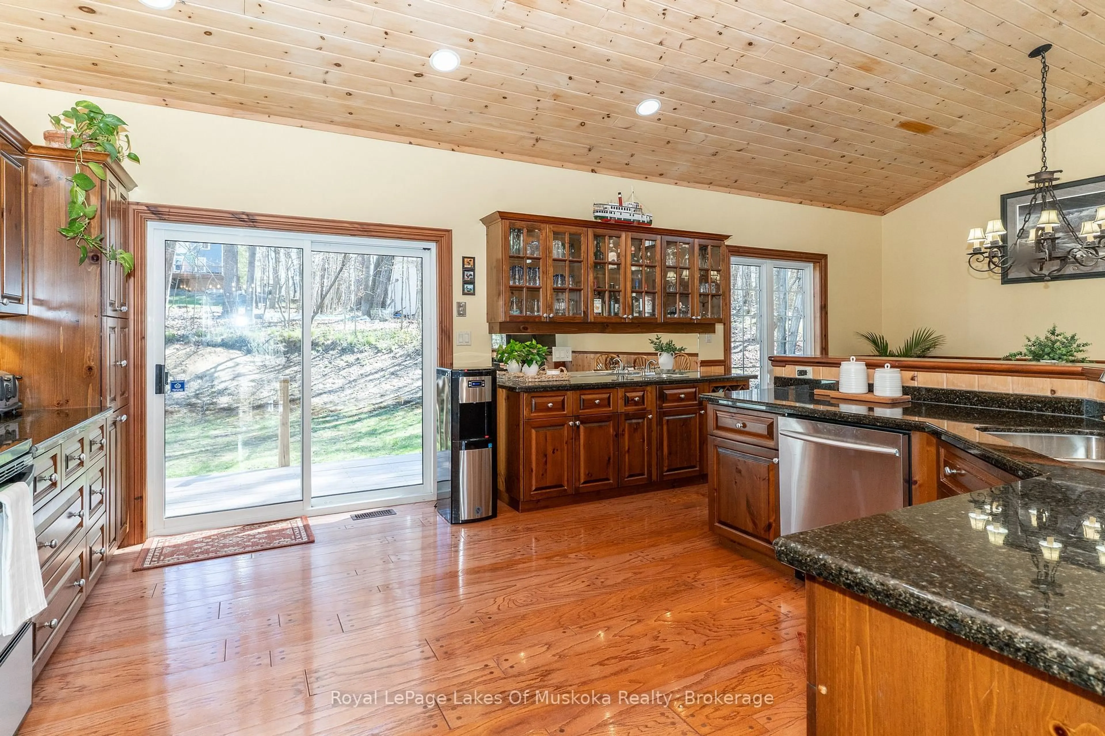 Open concept kitchen, unknown for 22 Duke St, Muskoka Lakes Ontario P0B 1J0