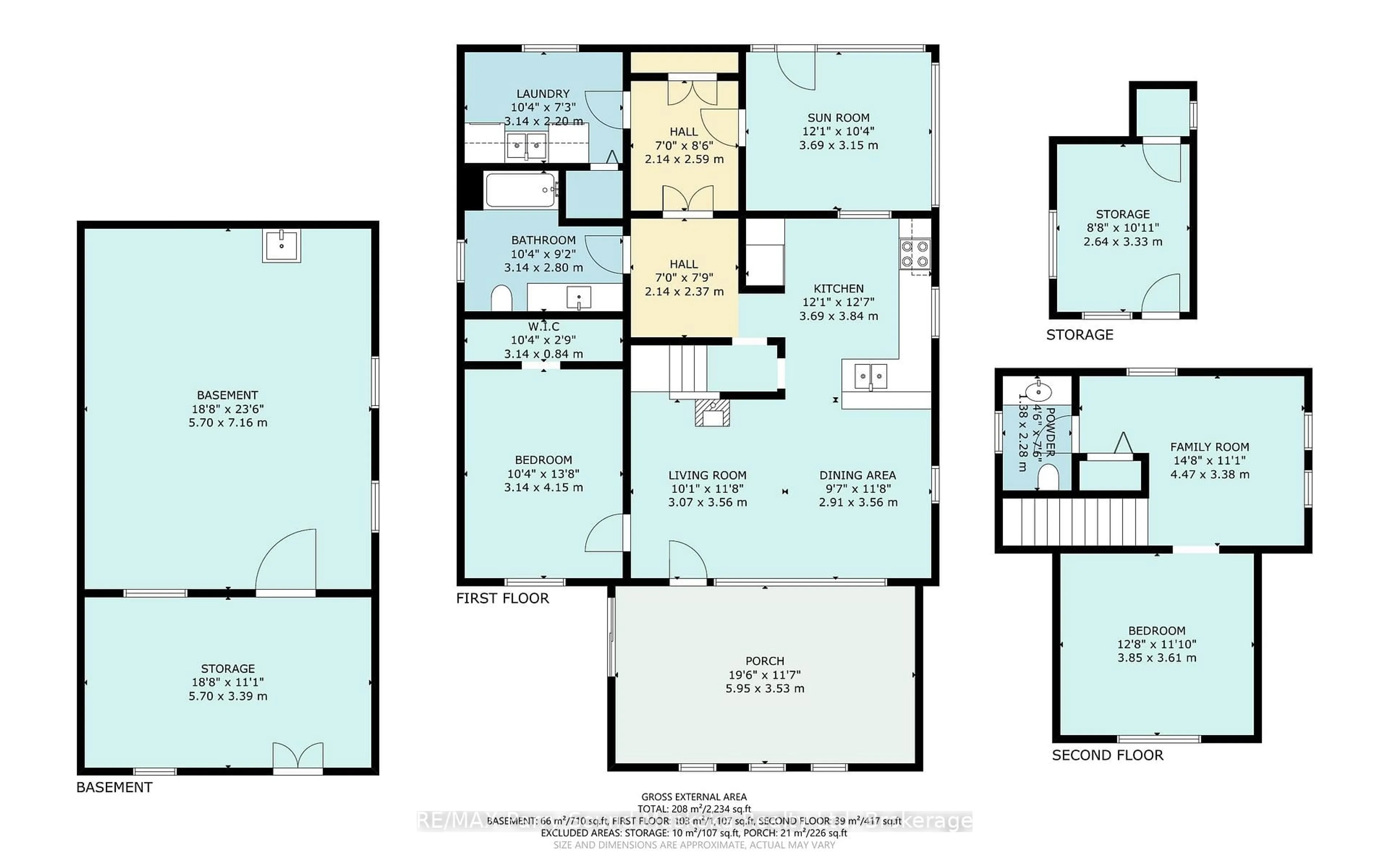 Floor plan for 14 Burnegie Lane, Seguin Ontario P2A 2W8