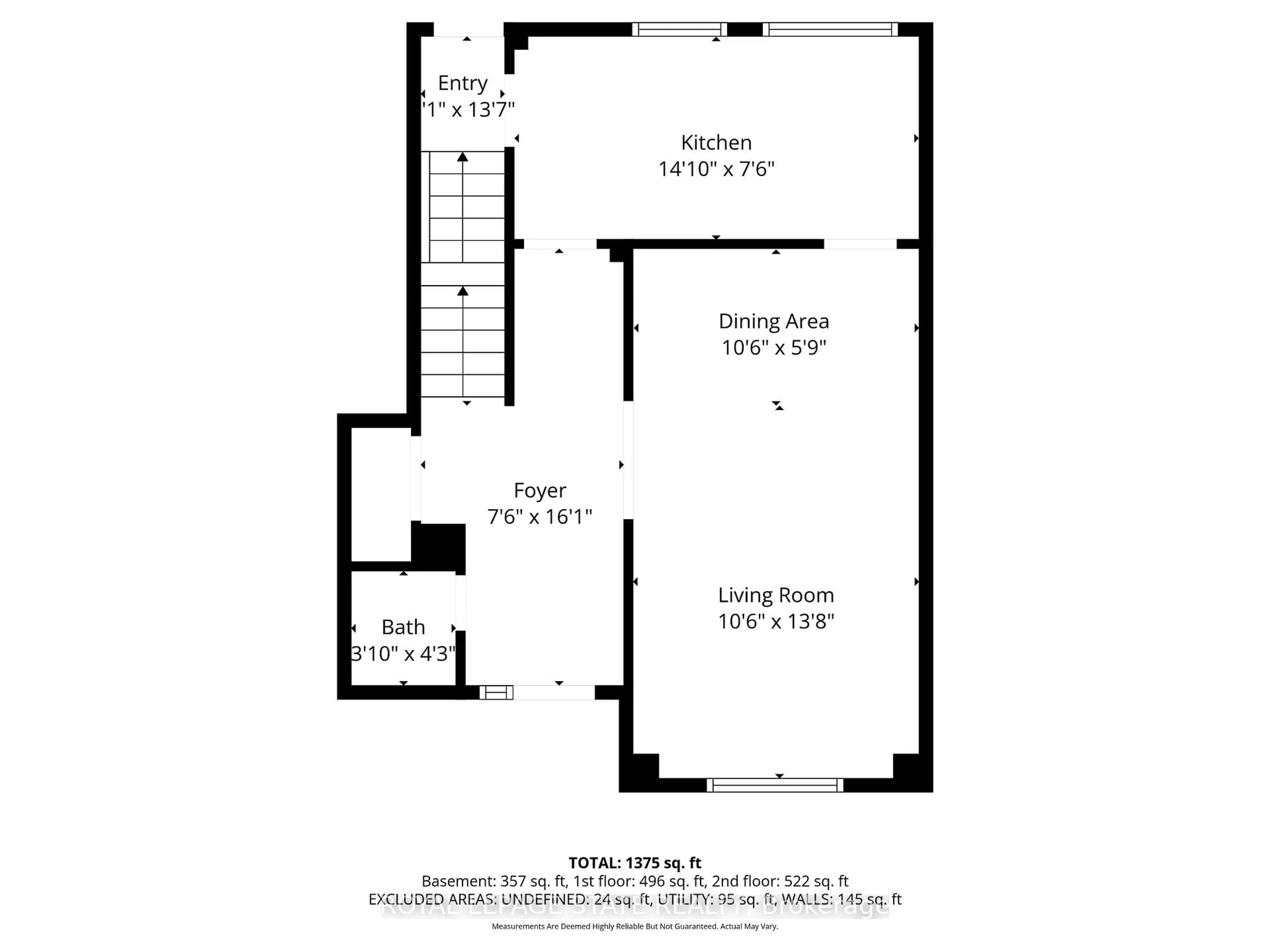 Floor plan for 217 Willow St, Stratford Ontario N5A 6X6