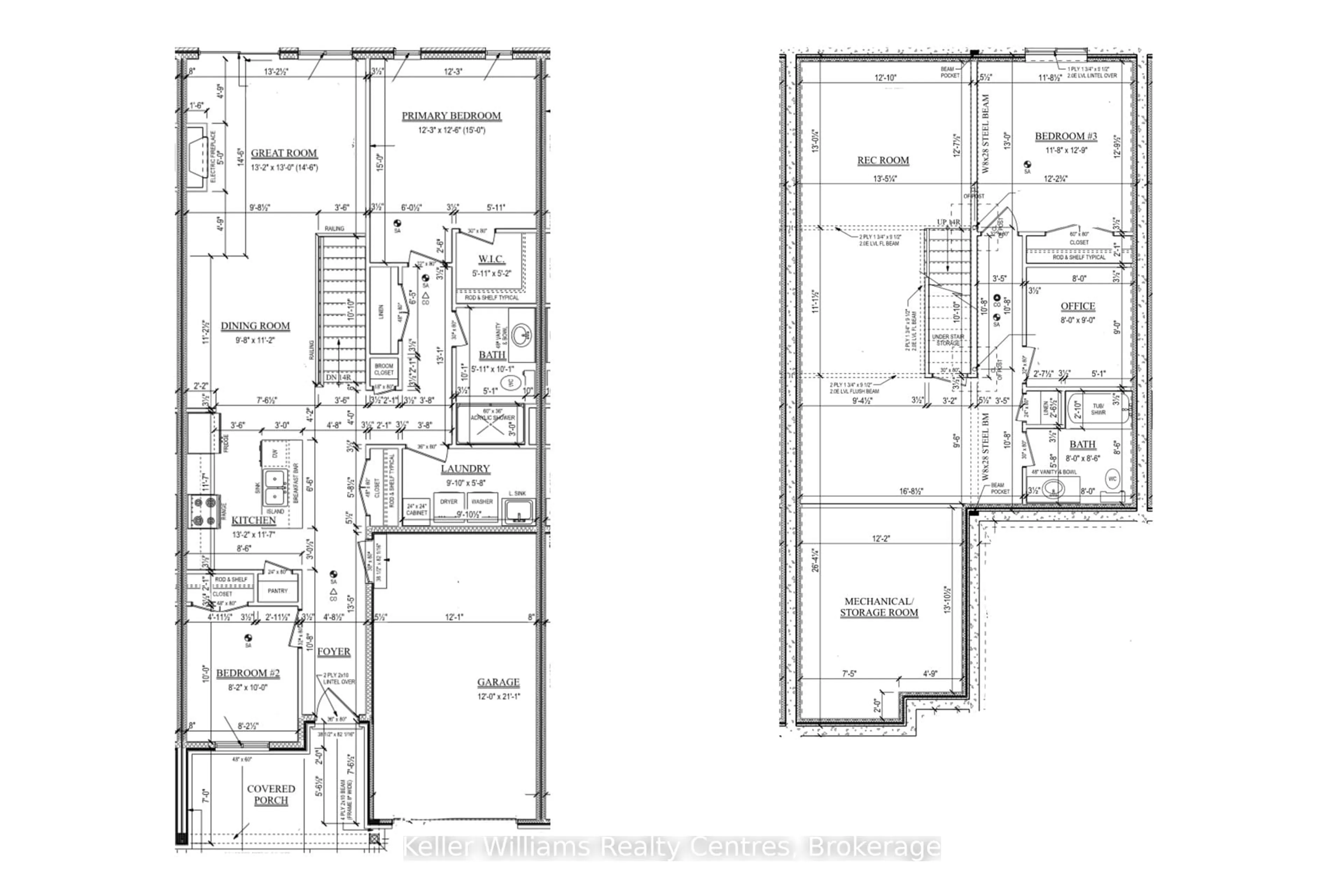 Floor plan for 124 Tremble Way, West Grey Ontario N0G 1R0