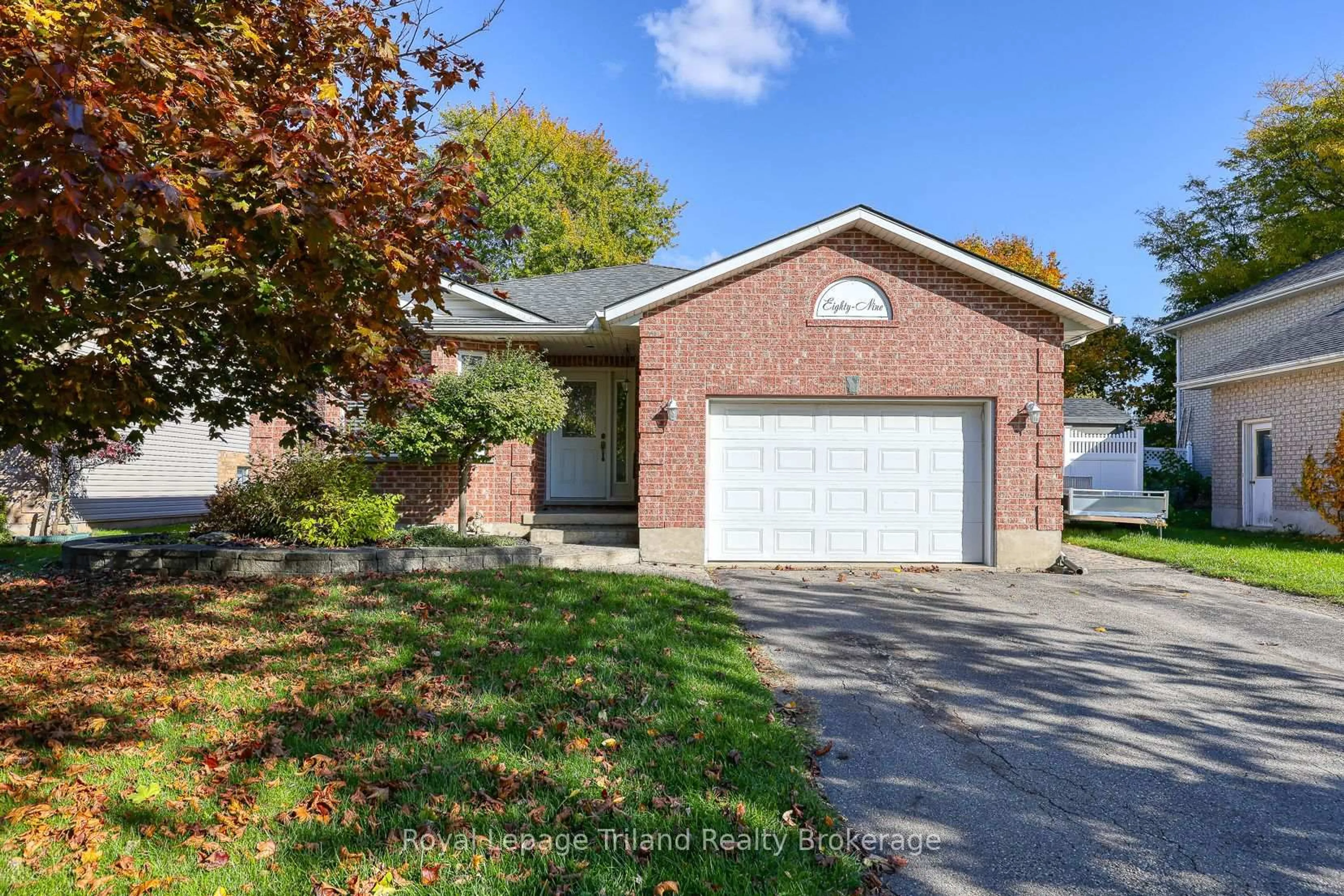 Home with brick exterior material, street for 89 Markham St, St. Marys Ontario N4X 1A7