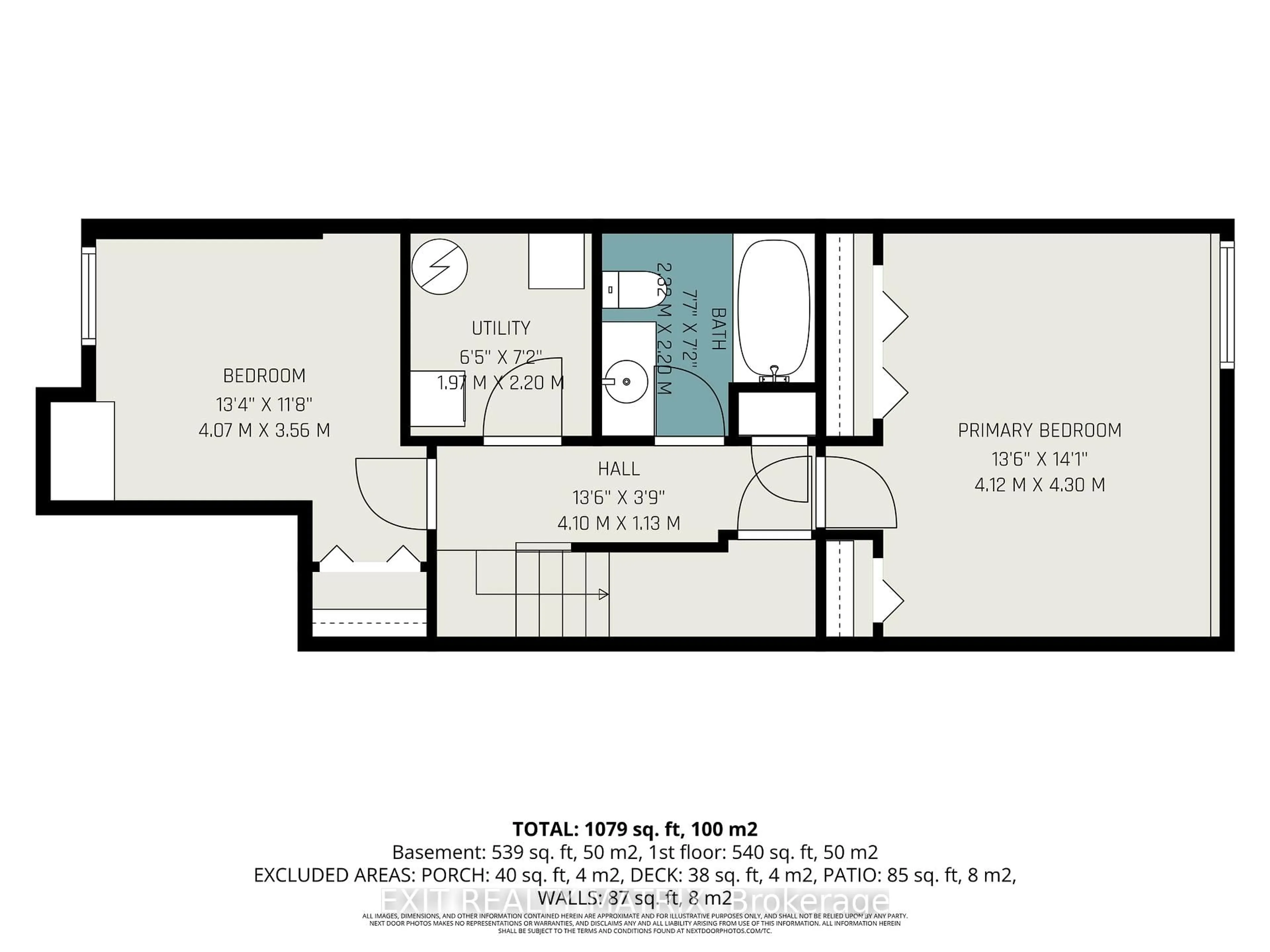 Floor plan for 88 Strathaven Private, Ottawa Ontario K1J 1K7