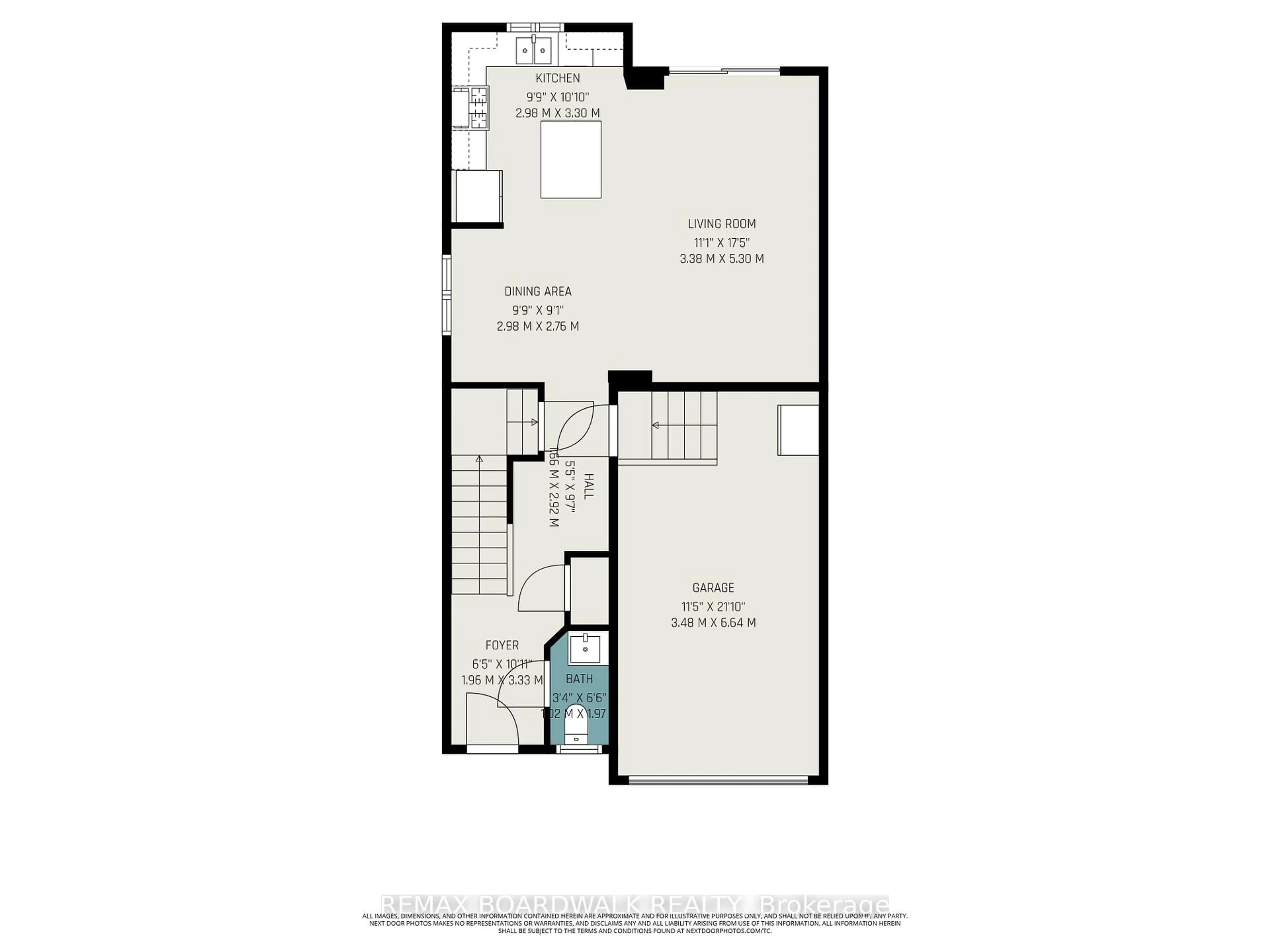 Floor plan for 737 Azure St, Russell Ontario K4R 0E6