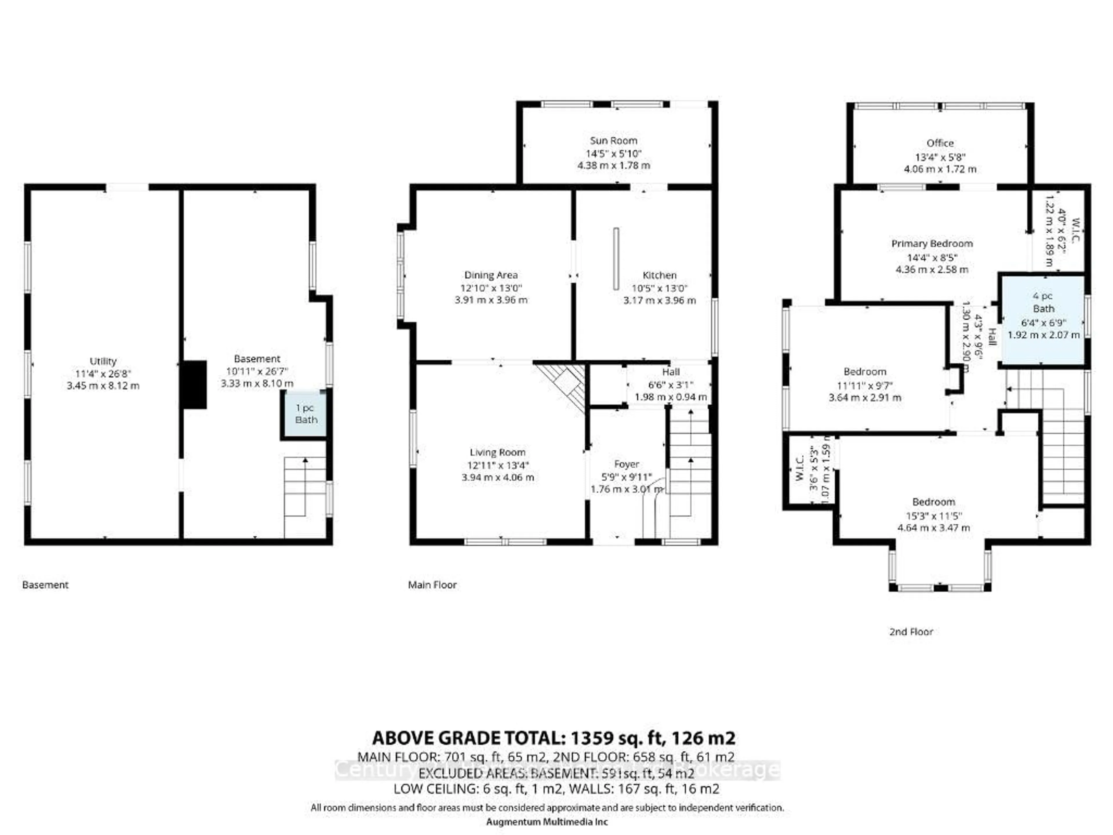 Floor plan for 520 Mary St, Woodstock Ontario N4S 4S7