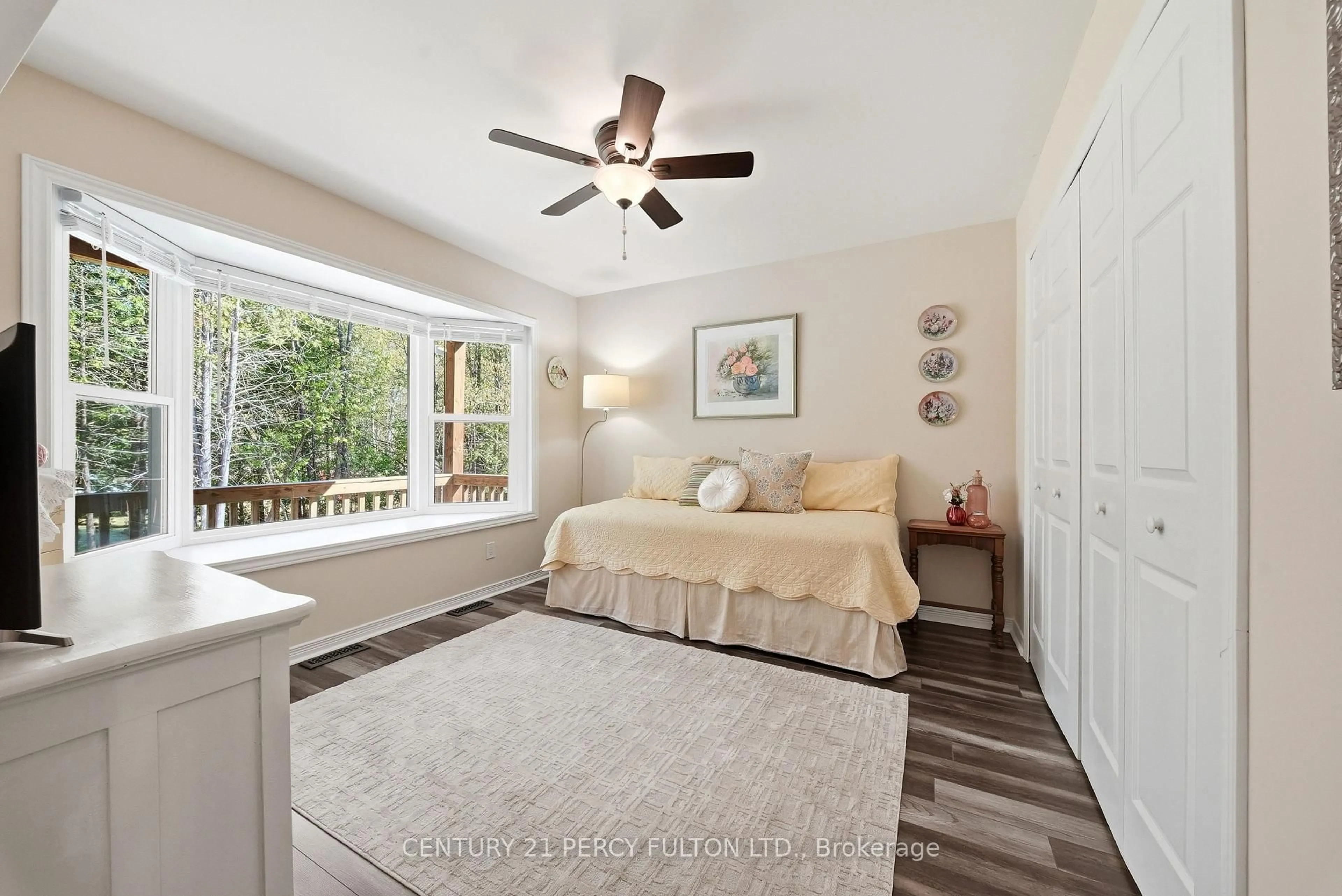 Bedroom with bed, unknown for 810 Vanderwater Rd, Thomasburg Ontario K0K 3H0