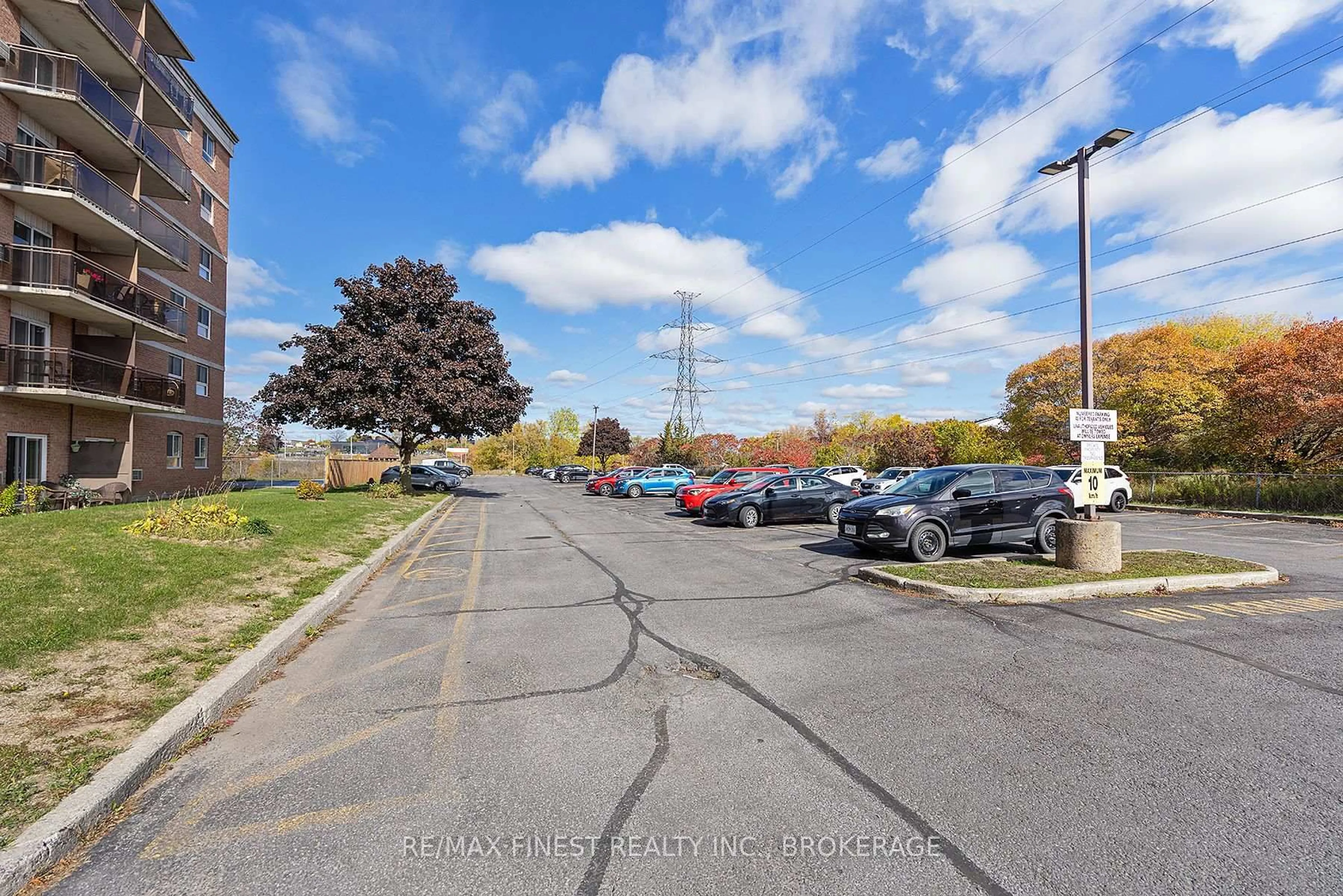 A pic from outside/outdoor area/front of a property/back of a property/a pic from drone, street for 745 Davis Dr #610, Kingston Ontario K7M 8J4